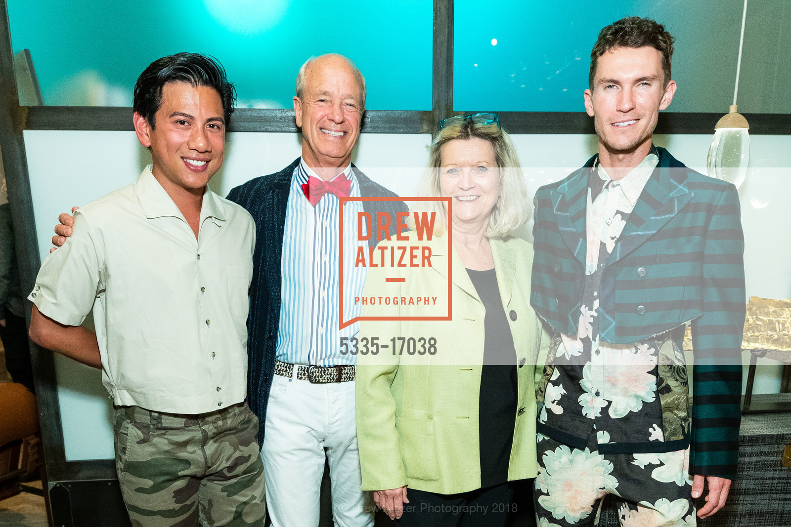 Alexander Bie, Doug Ley, Sean Leffers, Dona Crowder, BE BOLD by Jay Jeffers Book Launch Party, Coup D'Etat. 111 Rhode Island, September 20th, 2018, Photo #5335-17038 Alexander Bie, Doug Ley, Sean Leffers, Dona Crowder, Photo #5335-17038