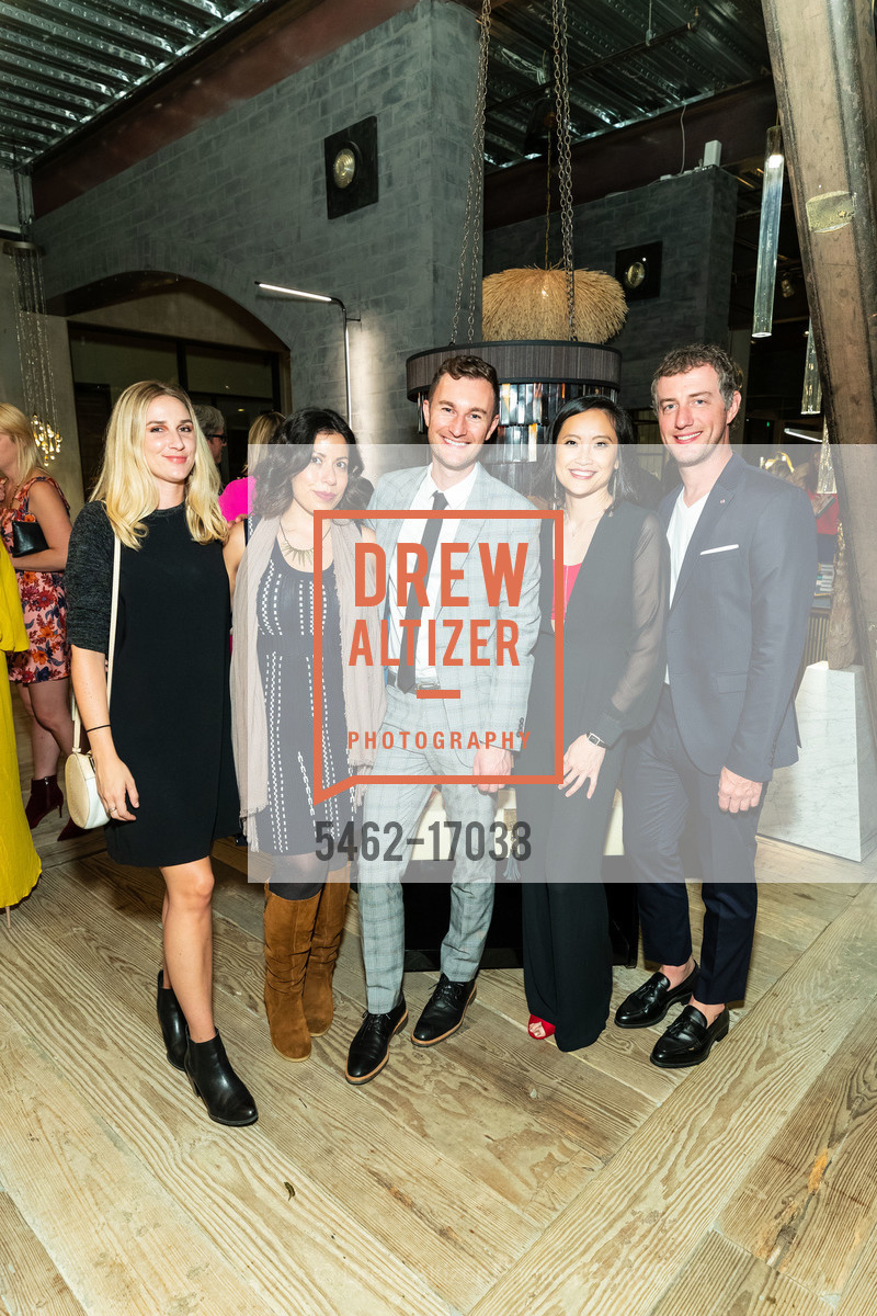 Alexandra Thurston, Courtney Sanchez, Bart Brause, Ann Fong, Andrew Samuel, BE BOLD by Jay Jeffers Book Launch Party, Coup D'Etat. 111 Rhode Island, September 20th, 2018, Photo #5462-17038 Alexandra Thurston, Courtney Sanchez, Bart Brause, Ann Fong, Andrew Samuel, Photo #5462-17038