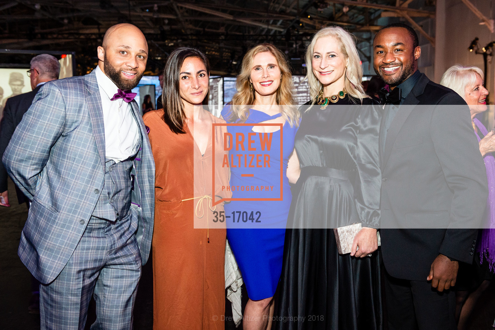 Lewis Reed, Sashka Rothchild, Jamie Lunder, Joni Binder, Michael Deegan-McCree, Van Jones 50th Birthday Bash - A Benefit for The Dream Corps, Fort Mason, Festival Pavillion. 52 Chenery St, September 20th, 2018, Photo #35-17042 Lewis Reed, Sashka Rothchild, Jamie Lunder, Joni Binder, Michael Deegan-McCree, Photo #35-17042