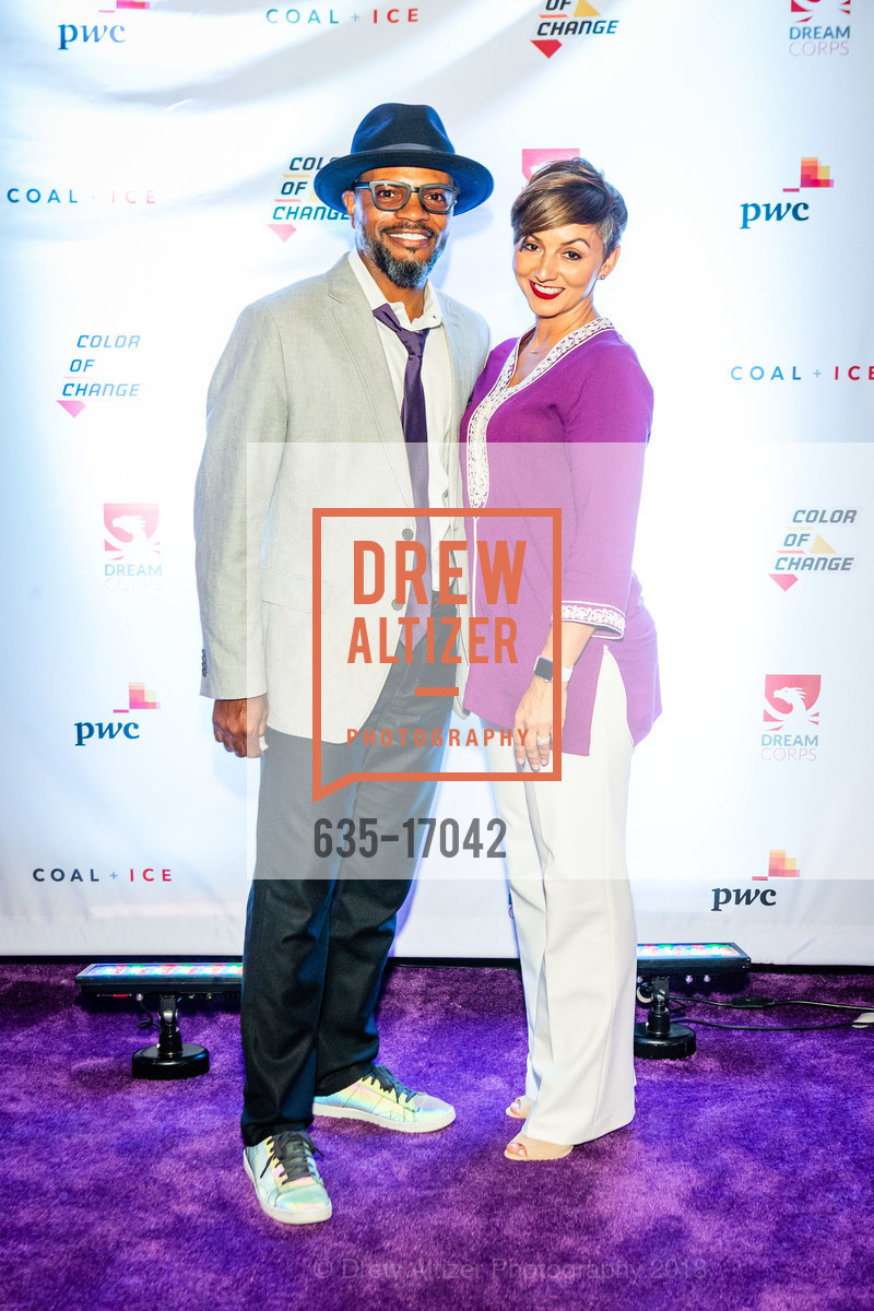 Stephen DeBerry, Cristine DeBerry, Van Jones 50th Birthday Bash - A Benefit for The Dream Corps, Fort Mason, Festival Pavillion. 52 Chenery St, September 20th, 2018, Photo #635-17042 Stephen DeBerry, Cristine DeBerry, Photo #635-17042