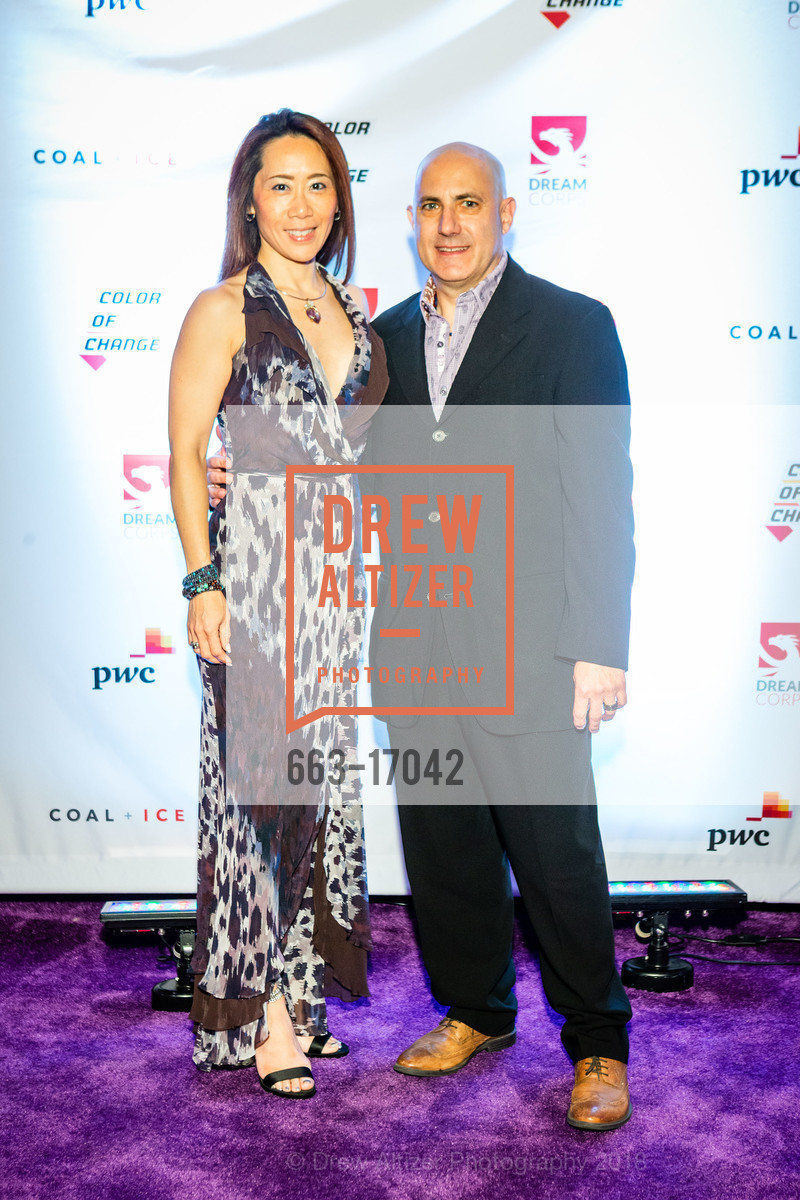 Kyoko Robinson, James Robinson, Van Jones 50th Birthday Bash - A Benefit for The Dream Corps, Fort Mason, Festival Pavillion. 52 Chenery St, September 20th, 2018, Photo #663-17042 Kyoko Robinson, James Robinson, Photo #663-17042
