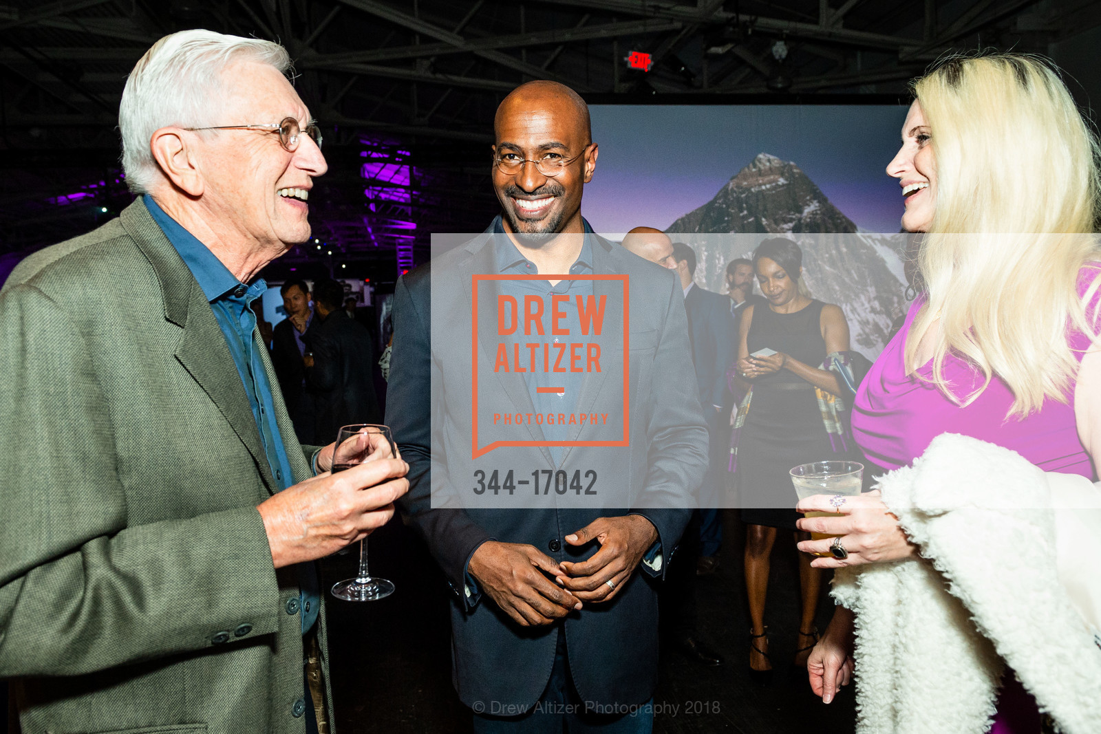 Van Jones, Jon Frappier, Diana Frappier, Photo #344-17042