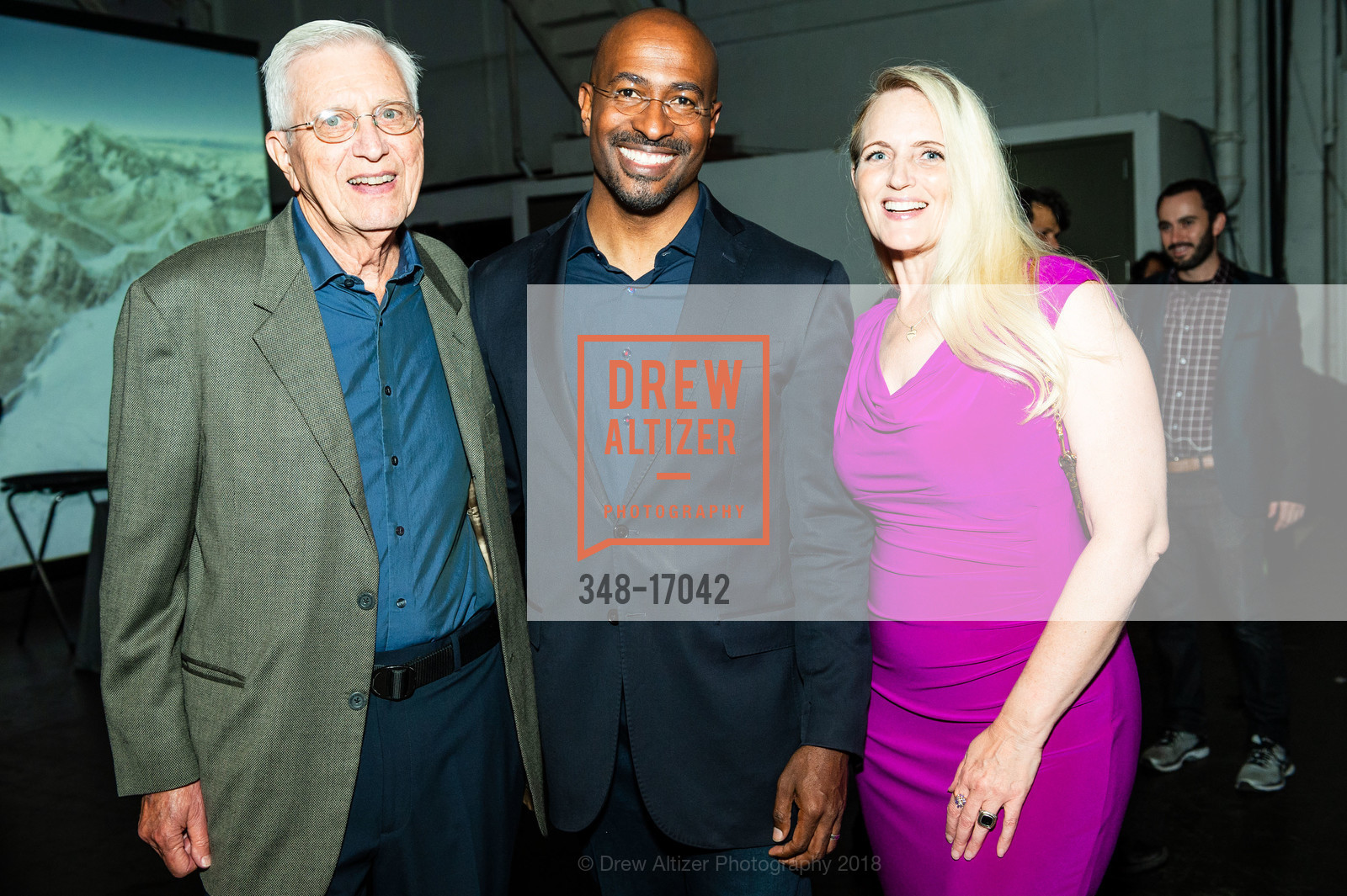Van Jones, Jon Frappier, Diana Frappier, Van Jones 50th Birthday Bash - A Benefit for The Dream Corps, Fort Mason, Festival Pavillion. 52 Chenery St, September 20th, 2018, Photo #348-17042 Van Jones, Jon Frappier, Diana Frappier, Photo #348-17042