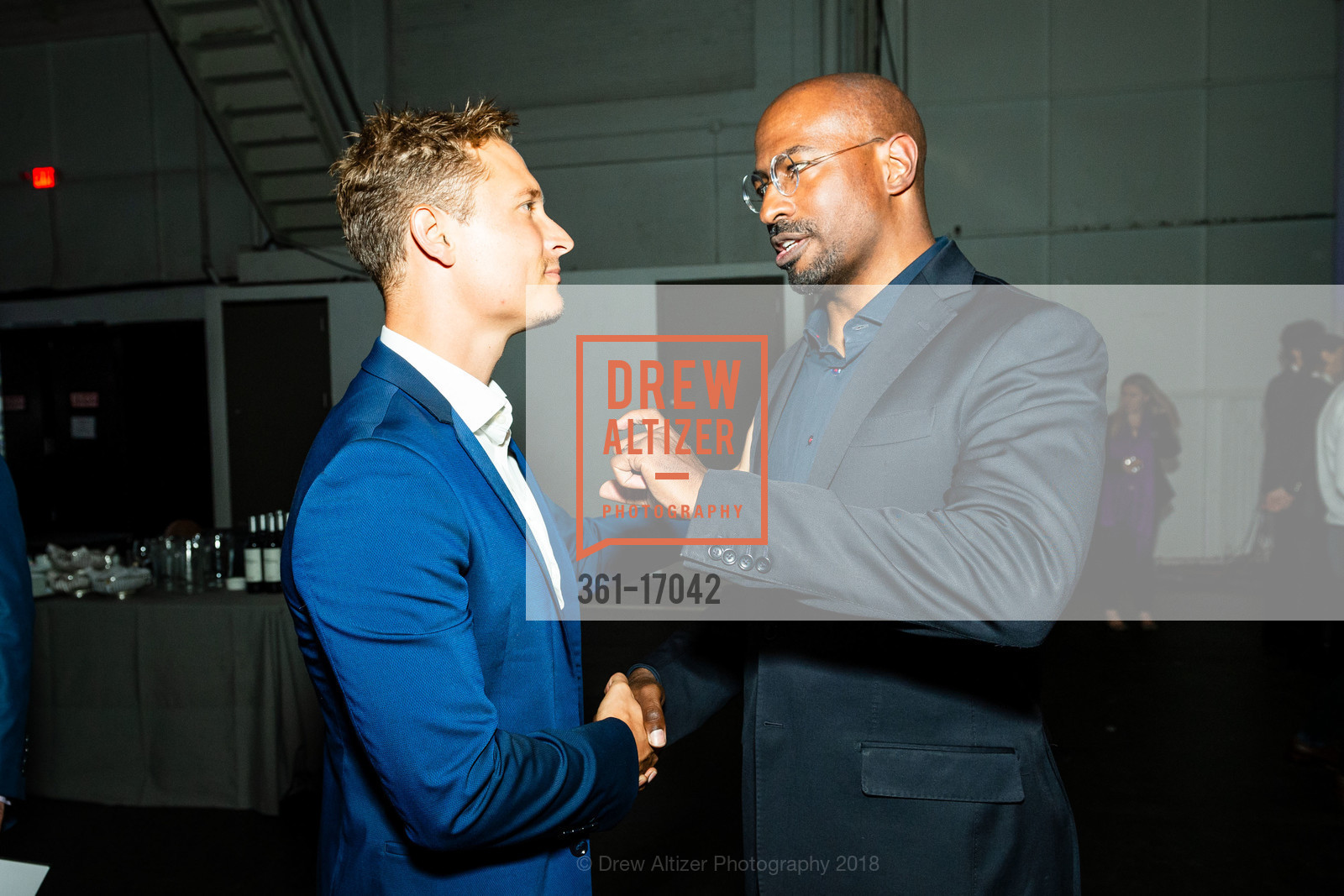 Elijah Allan-Blitz, Van Jones, Van Jones 50th Birthday Bash - A Benefit for The Dream Corps, Fort Mason, Festival Pavillion. 52 Chenery St, September 20th, 2018, Photo #361-17042 Elijah Allan-Blitz, Van Jones, Photo #361-17042