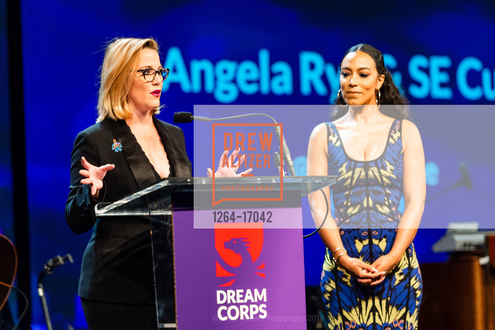 SE Cupp, Angela Rye, Van Jones 50th Birthday Bash - A Benefit for The Dream Corps, Fort Mason, Festival Pavillion. 52 Chenery St, September 20th, 2018, Photo #1264-17042 SE Cupp, Angela Rye, Photo #1264-17042
