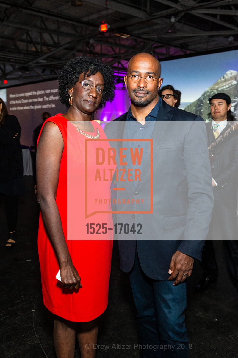 Angela Jones, Van Jones, Van Jones 50th Birthday Bash - A Benefit for The Dream Corps, Fort Mason, Festival Pavillion. 52 Chenery St, September 20th, 2018, Photo #1525-17042 Angela Jones, Van Jones, Photo #1525-17042
