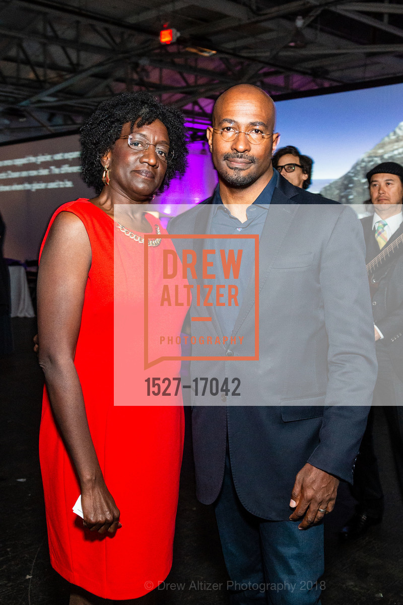 Angela Jones, Van Jones, Van Jones 50th Birthday Bash - A Benefit for The Dream Corps, Fort Mason, Festival Pavillion. 52 Chenery St, September 20th, 2018, Photo #1527-17042 Angela Jones, Van Jones, Photo #1527-17042