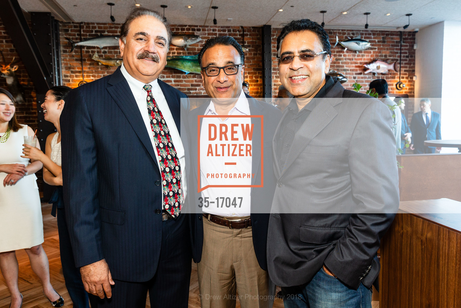 Jag Kapoor, Inder Dosanjh, Gary Gauba, Angler Grand Opening, Angler. 132 The Embarcadero, September 21st, 2018, Photo #35-17047 Jag Kapoor, Inder Dosanjh, Gary Gauba, Photo #35-17047