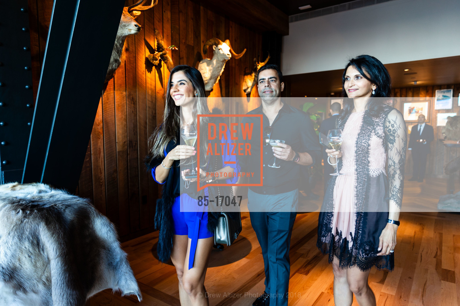 Pantea Vesal, Vishal Grover, Pooja Gauba, Angler Grand Opening, Angler. 132 The Embarcadero, September 21st, 2018, Photo #85-17047 Pantea Vesal, Vishal Grover, Pooja Gauba, Photo #85-17047