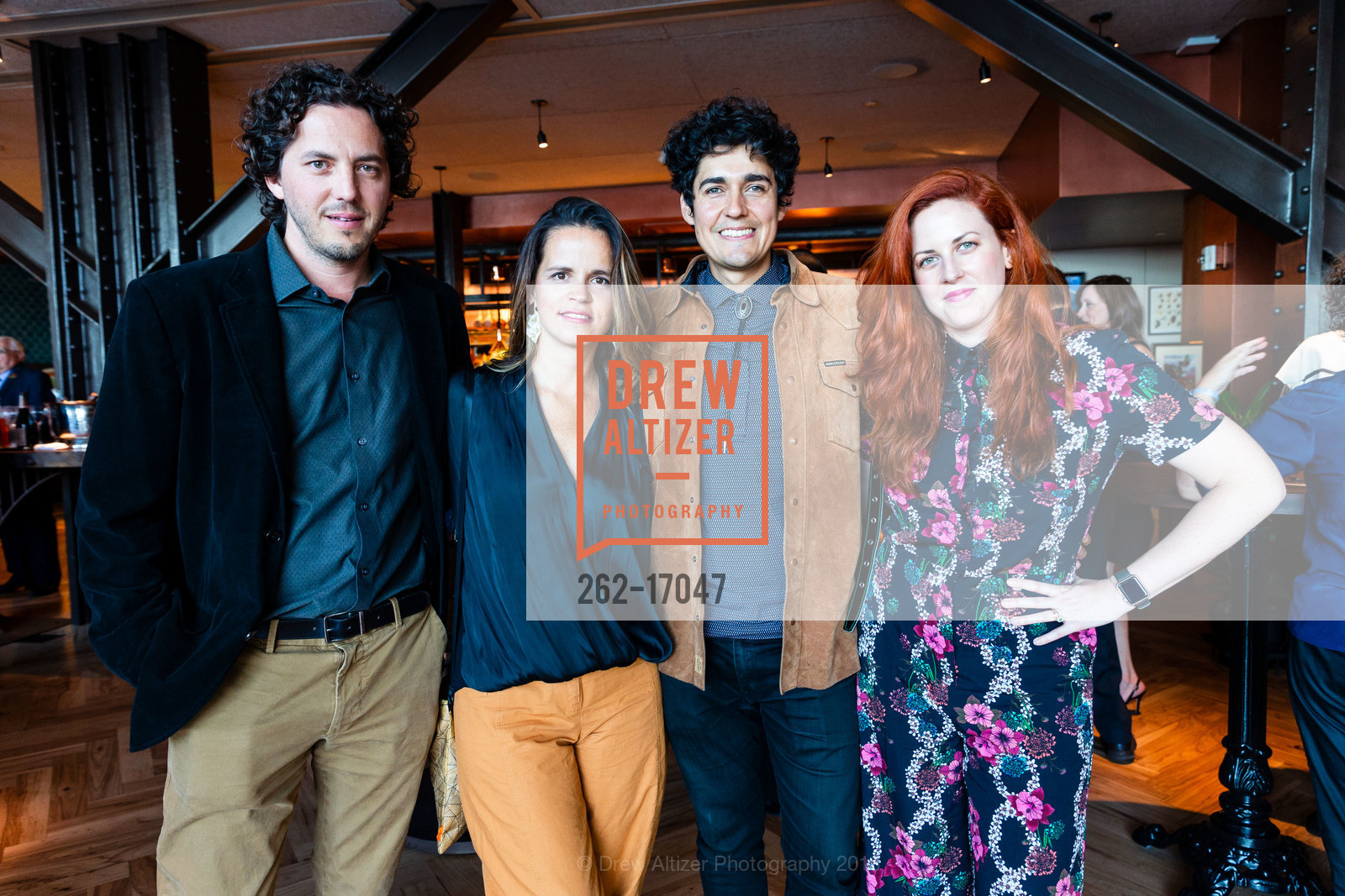 Sebastian Bernales, Paula Valenzuela, Pablo Alfaro, Valentina Rozas Krause, Angler Grand Opening, Angler. 132 The Embarcadero, September 21st, 2018, Photo #262-17047 Sebastian Bernales, Paula Valenzuela, Pablo Alfaro, Valentina Rozas Krause, Photo #262-17047