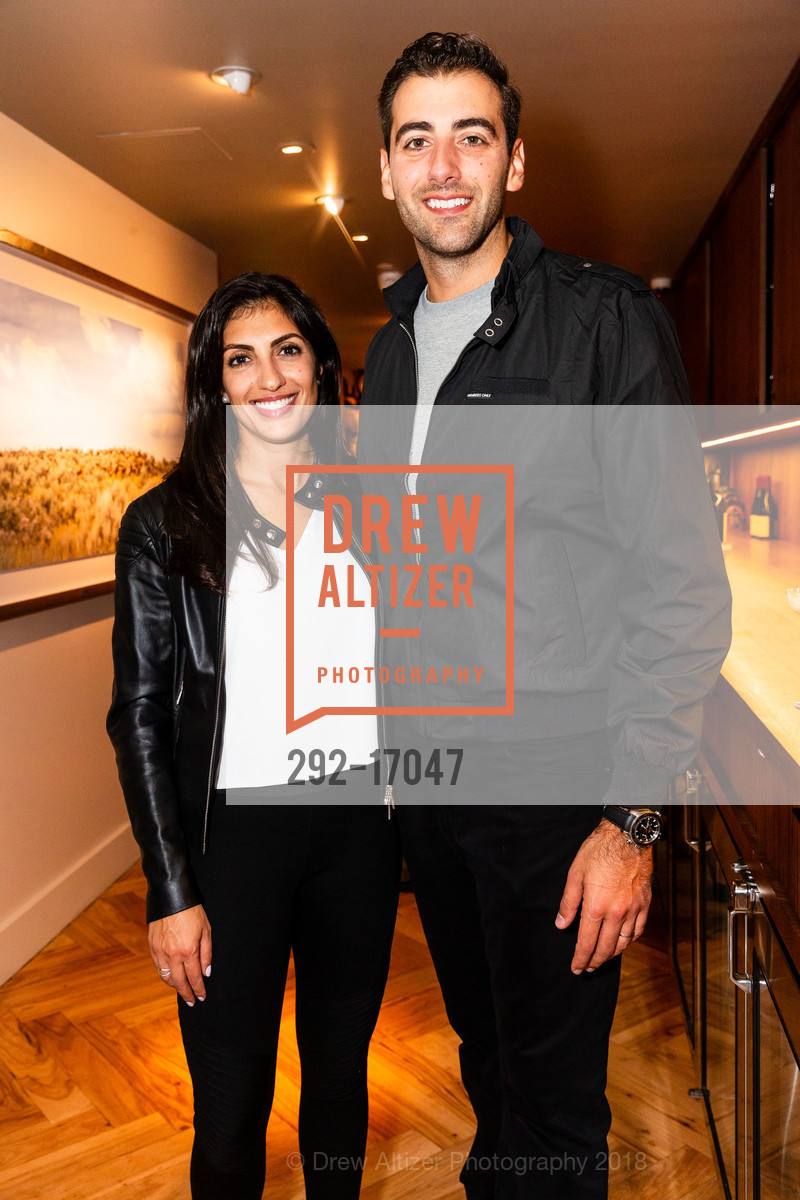 Nina Achadjian, Hratch Achadjian, Angler Grand Opening, Angler. 132 The Embarcadero, September 21st, 2018, Photo #292-17047 Nina Achadjian, Hratch Achadjian, Photo #292-17047