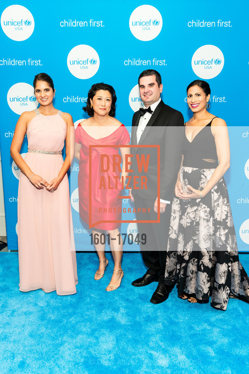 Nicole Mirchandani, Esther Berg, Paul Sieminski, Andrea Sieminski, UNICEF Gala San Francisco, Four Seasons, September 22nd, 2018, Photo #1601-17049 Nicole Mirchandani, Esther Berg, Paul Sieminski, Andrea Sieminski, Photo #1601-17049