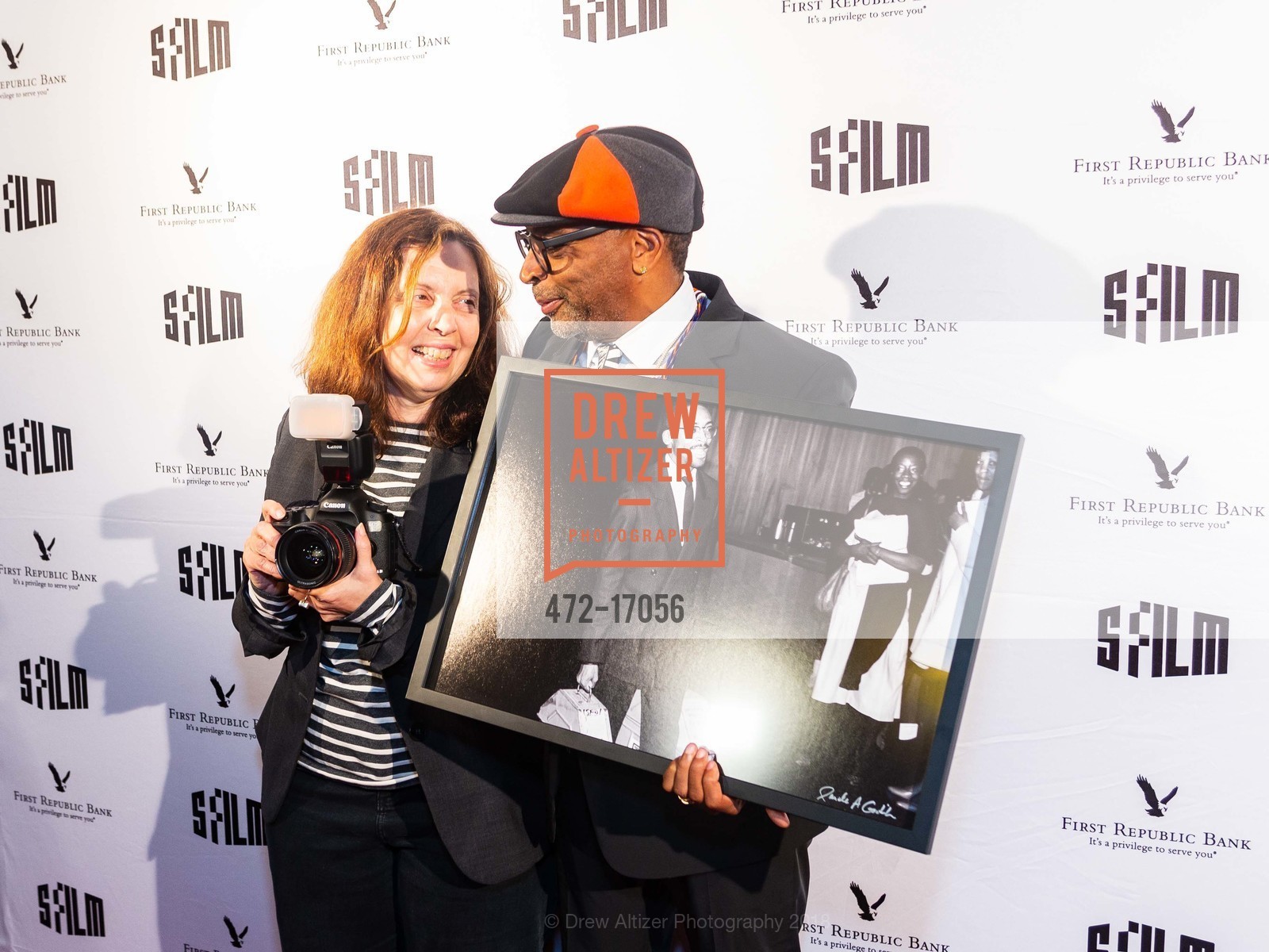 Pamela Gentile, Spike Lee, A Tribute to SPIKE LEE: BlacKkKlansman Presented by SFFILM, Castro Theatre. 429 Castro Street, September 25th, 2018, Photo #472-17056 Pamela Gentile, Spike Lee, Photo #472-17056