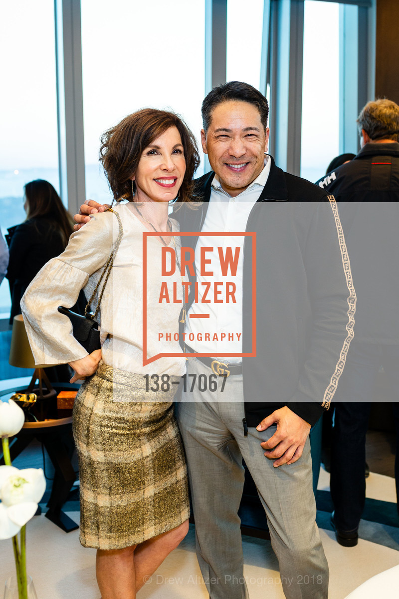 Sandra Eaton, Mark Chow, Kendall Wilkinson Design Penthouse Debut at 181 Fremont, 181 Fremont, September 25th, 2018, Photo #138-17067 Sandra Eaton, Mark Chow, Photo #138-17067