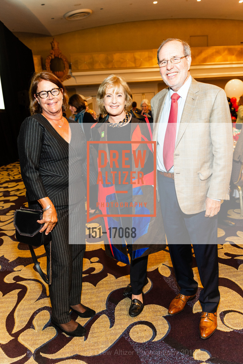 Victoria Baldwin, Marie Lipman, Barry Lipman, City College of San Francisco 14th Annual Basic Skills Luncheon, Fairmont Hotel. 950 Mason St, September 25th, 2018, Photo #151-17068 Victoria Baldwin, Marie Lipman, Barry Lipman, Photo #151-17068