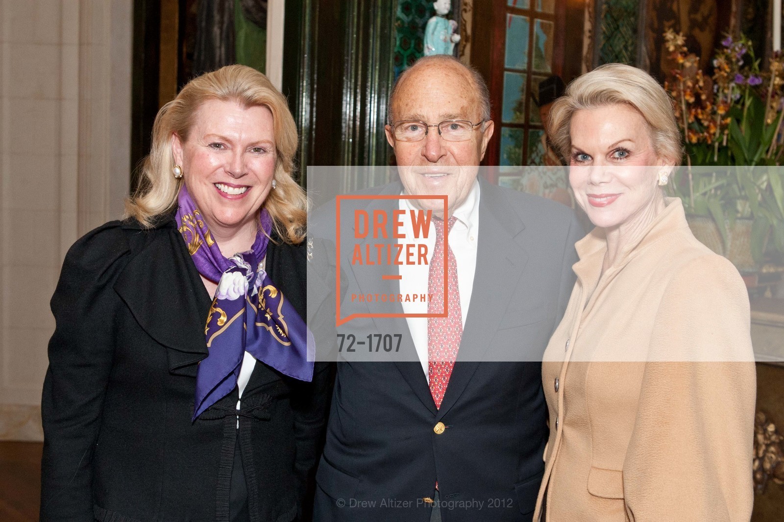 Terrie Firestone, Fred Freund, Sandra Farris, GORDON GETTY Hosts From the Top, US, March 13th, 2012, Photo #72-1707 Terrie Firestone, Fred Freund, Sandra Farris, Photo #72-1707