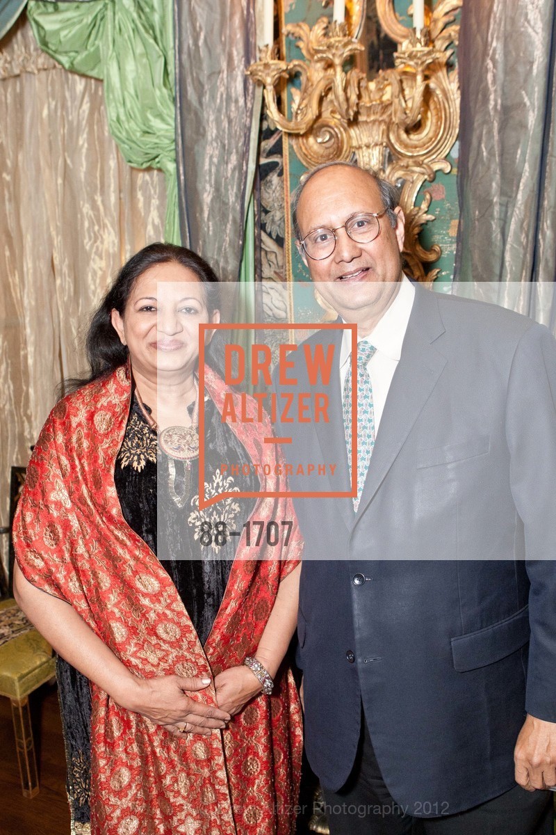Meena Mehta, Nitin Mehta, GORDON GETTY Hosts From the Top, US, March 13th, 2012, Photo #88-1707 Meena Mehta, Nitin Mehta, Photo #88-1707