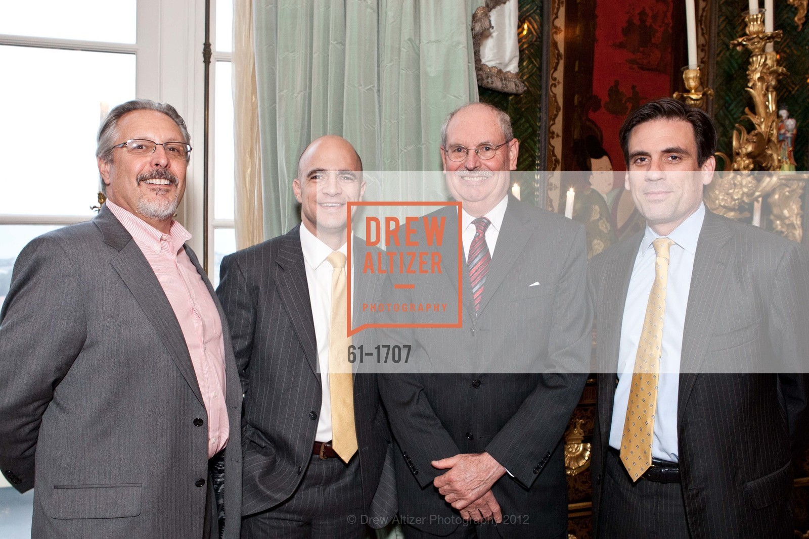David Balsom, Sebastian Ferrando, John Cullison, Jonathan Herpel, GORDON GETTY Hosts From the Top, US, March 13th, 2012, Photo #61-1707 David Balsom, Sebastian Ferrando, John Cullison, Jonathan Herpel, Photo #61-1707