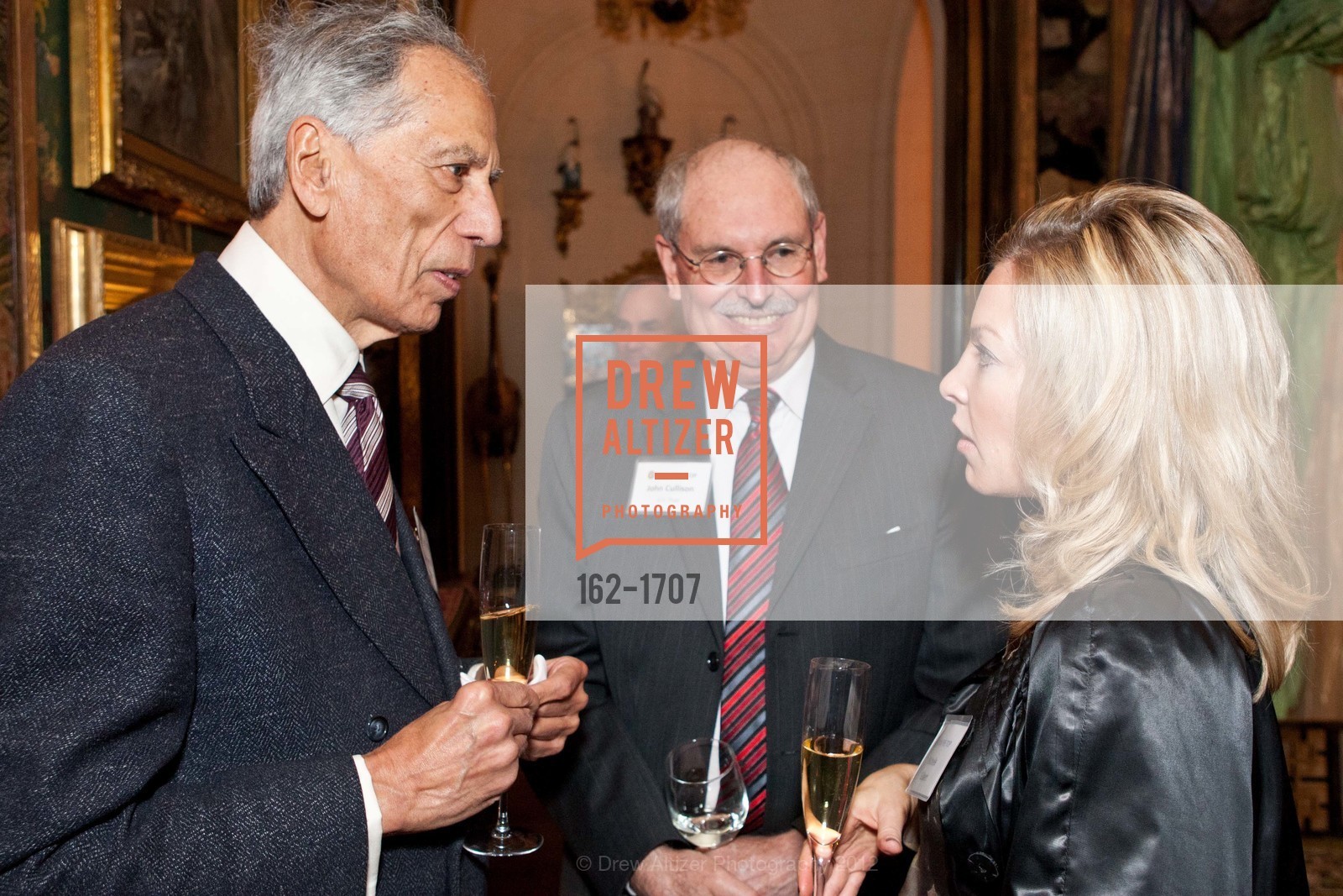 Edward Karkar, John Cullison, Michele Gilbert, GORDON GETTY Hosts From the Top, US, March 13th, 2012, Photo #162-1707 Edward Karkar, John Cullison, Michele Gilbert, Photo #162-1707