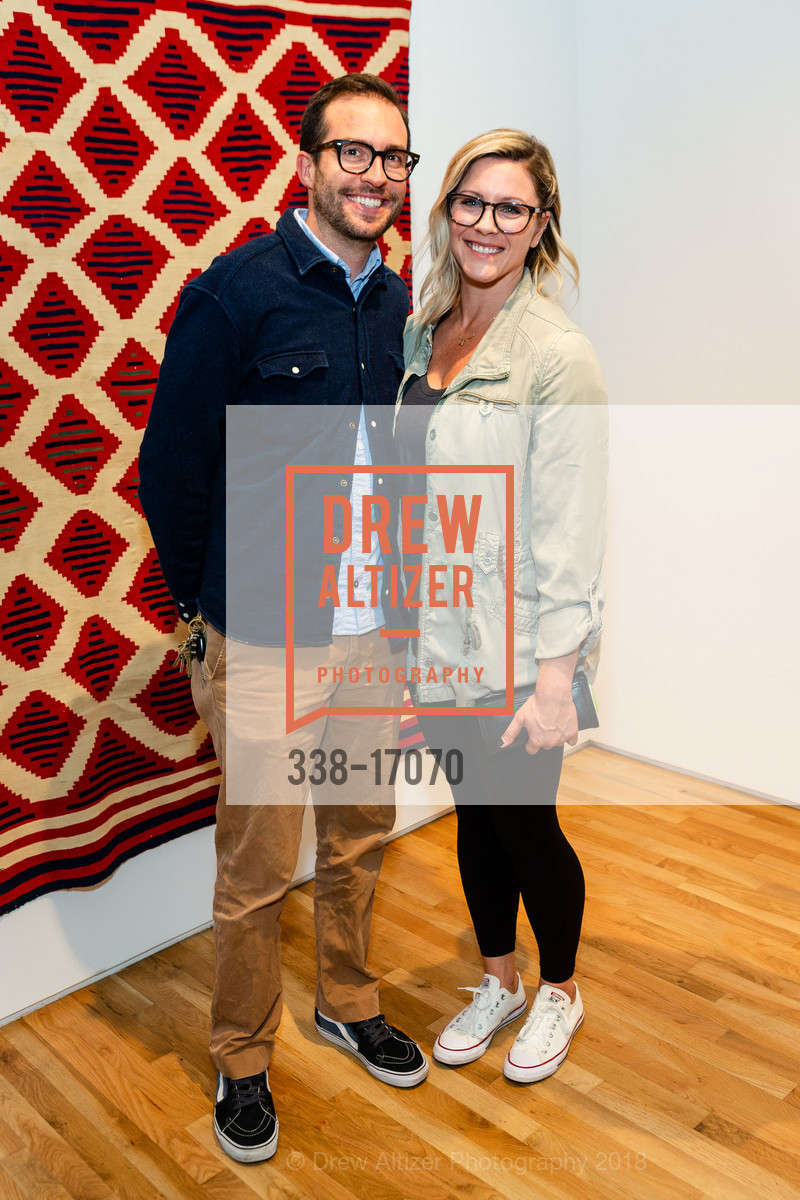 Joseph O'Brien, Melissa Bowdoin, Pace Gallery Hosts Fall Opening Reception for “Agnes Martin / Navajo Blankets”, Pace Gallery Palo Alto. 229 Hamilton Ave, September 27th, 2018, Photo #338-17070 Joseph O'Brien, Melissa Bowdoin, Photo #338-17070