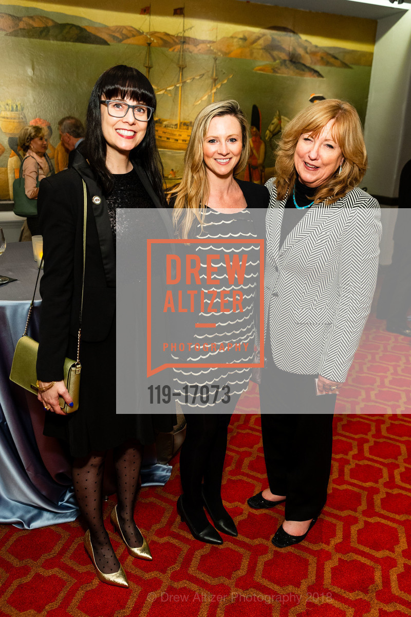 Lindsay Robinson, Lauren Fraser, Cathie Bennett Warner, Gavin Newsom for Governor Dinner, Julia Morgan Ball Room, September 26th, 2018, Photo #119-17073 Lindsay Robinson, Lauren Fraser, Cathie Bennett Warner, Photo #119-17073