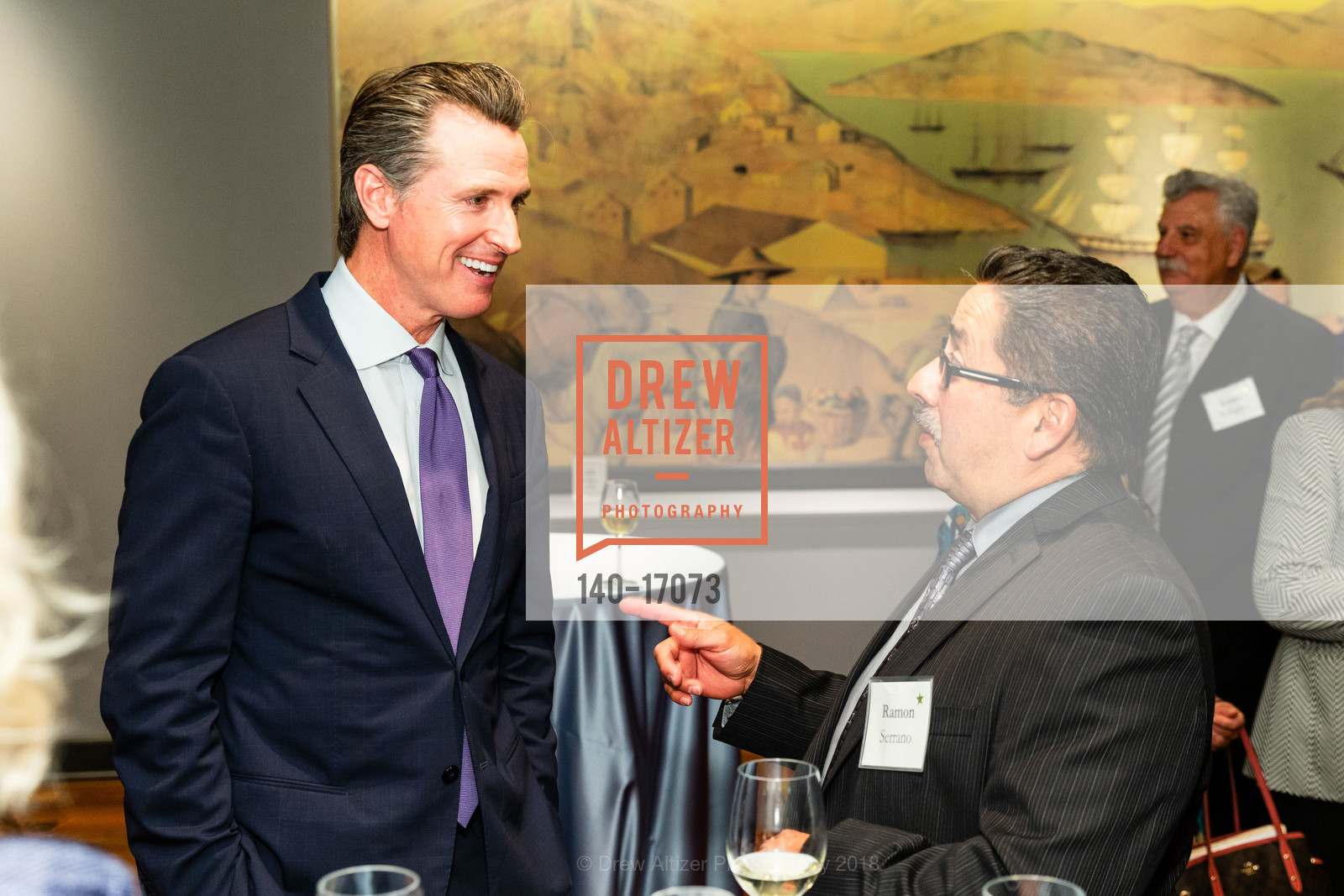 Gavin Newsom, Ramon Serrano, Photo #140-17073