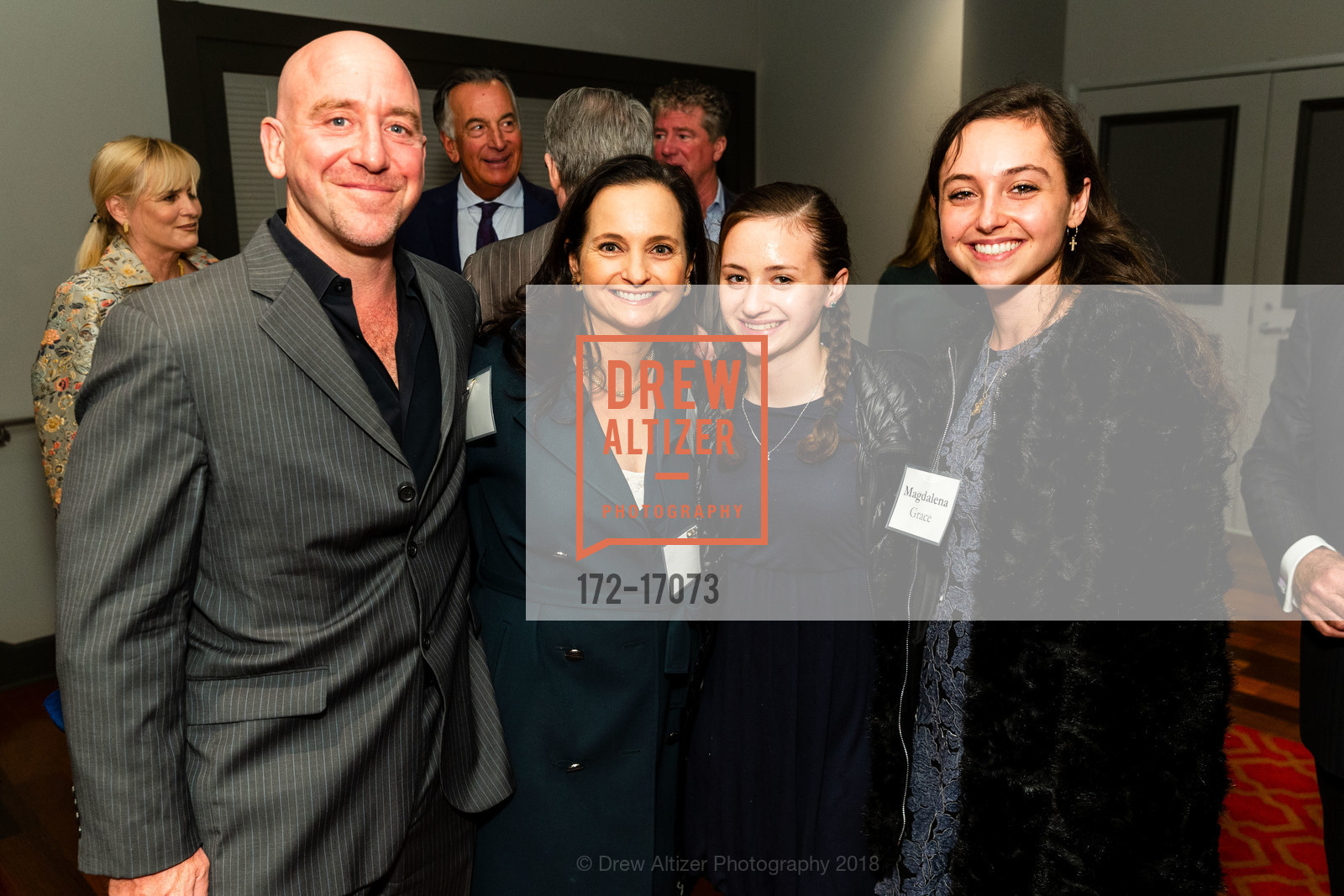 Daniel Grace, Angelina Alioto-Grace, Magdalena Grace, Gavin Newsom for Governor Dinner, Julia Morgan Ball Room, September 26th, 2018, Photo #172-17073 Daniel Grace, Angelina Alioto-Grace, Magdalena Grace, Photo #172-17073