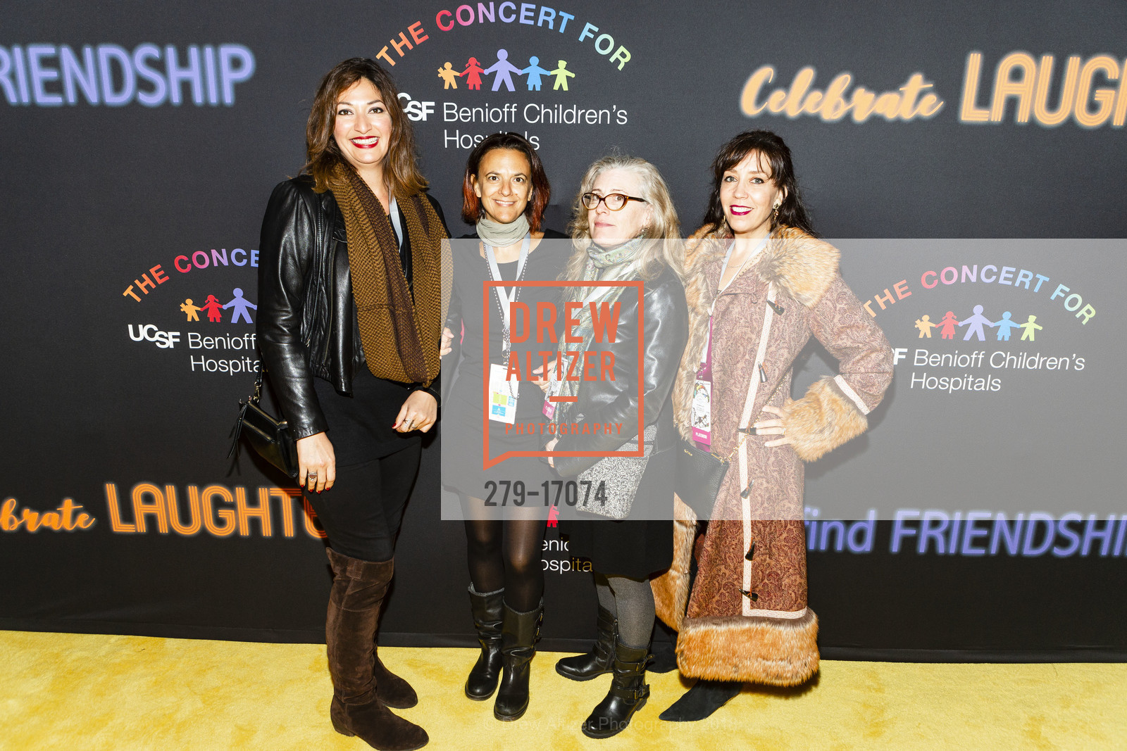 Chelsea Croy, Flavia Stefani, Allison Tierney, Eve Zamora, UCSF Benioff Children’s Hospital Dreamfest 2018, San Francisco City Hall, September 26th, 2018, Photo #279-17074 Chelsea Croy, Flavia Stefani, Allison Tierney, Eve Zamora, Photo #279-17074