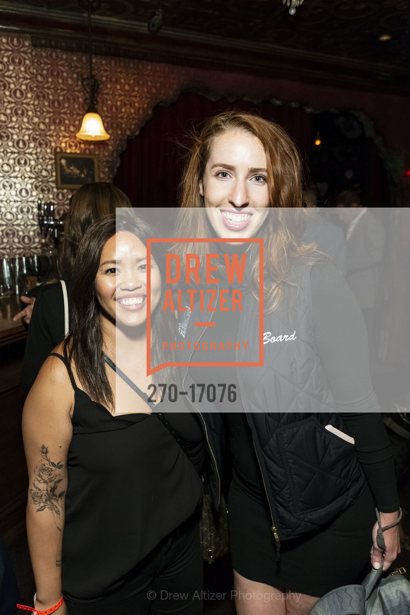 Julie Thai, Casey Green, Military Health Project's End of Summer Soiree 2018, White Chapel, Gin Palace Room. 600 Polk St, San Francisco, CA 94102, Photo #270-17076 Julie Thai, Casey Green, Photo #270-17076