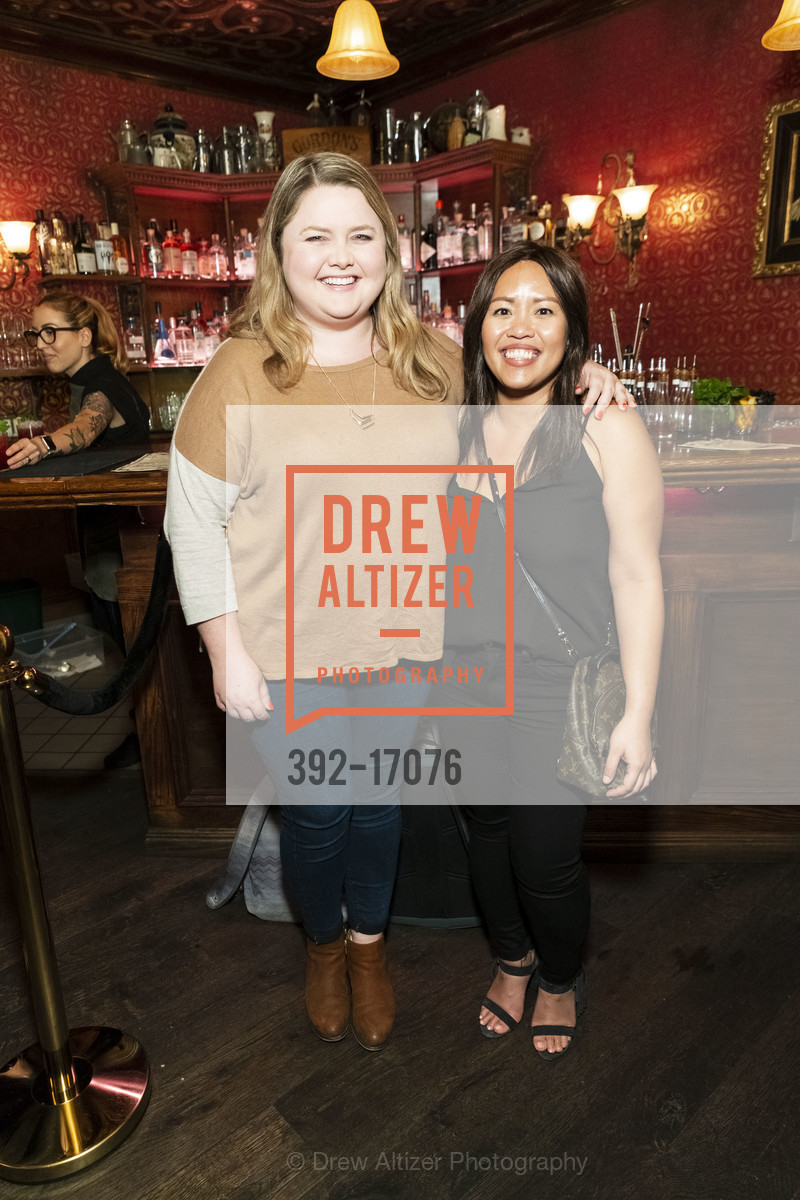 Roxie Bostwick, Julie Thai, Military Health Project's End of Summer Soiree 2018, White Chapel, Gin Palace Room. 600 Polk St, San Francisco, CA 94102, Photo #392-17076 Roxie Bostwick, Julie Thai, Photo #392-17076