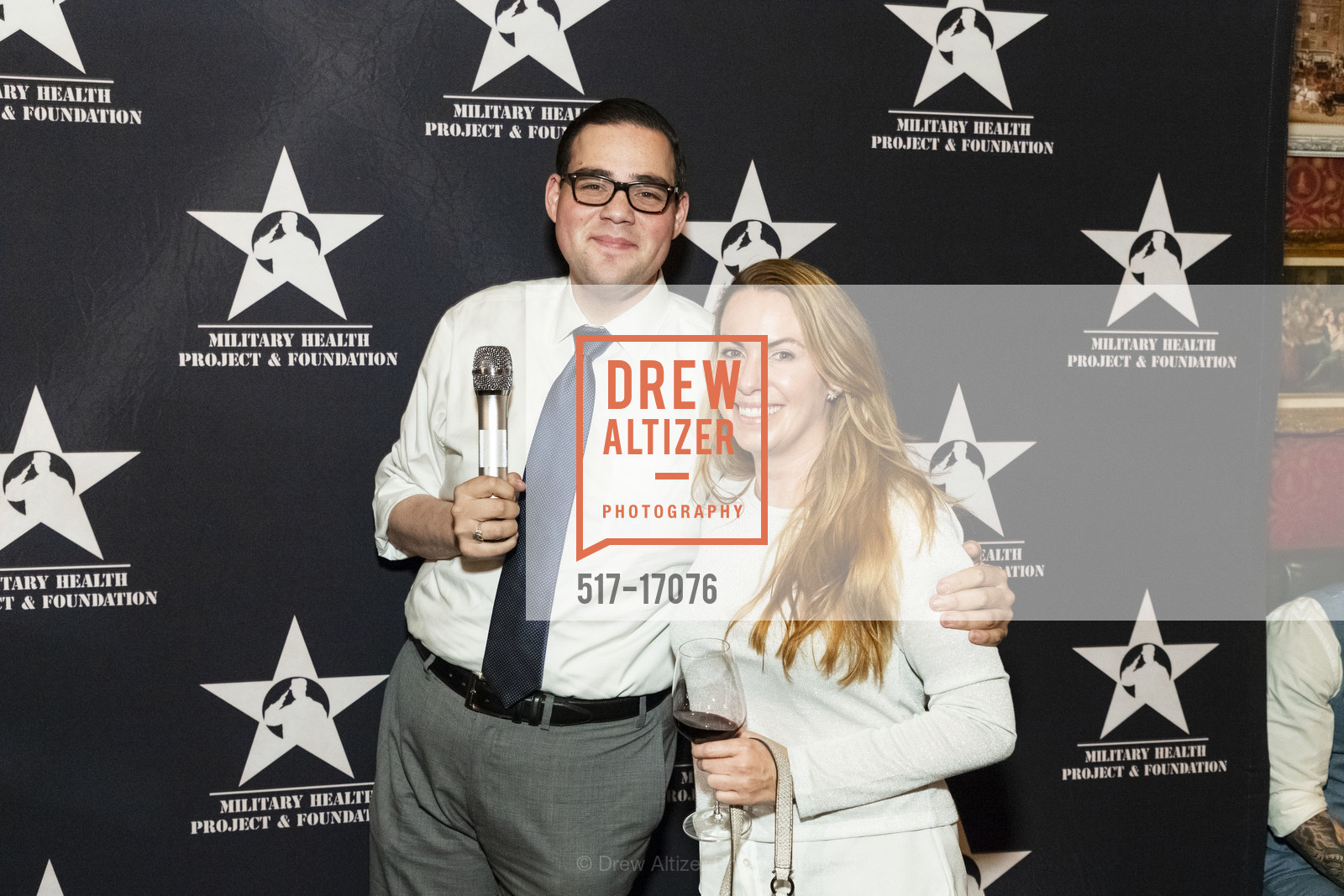 Jacob Angel, Nicole Petrak, Military Health Project's End of Summer Soiree 2018, White Chapel, Gin Palace Room. 600 Polk St, San Francisco, CA 94102, Photo #517-17076 Jacob Angel, Nicole Petrak, Photo #517-17076