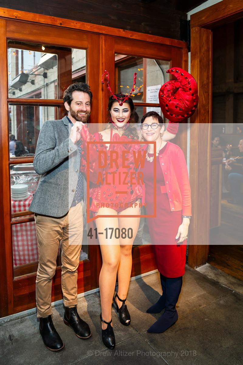 Steven Ziegler, Zaya, Janine Jacobson, Foreign Cinema's 19th Anniversary Party and Fundraiser for The Women's Building, Foreign Cinema. 2534 Mission Street, September 27th, 2018, Photo #41-17080 Steven Ziegler, Zaya, Janine Jacobson, Photo #41-17080