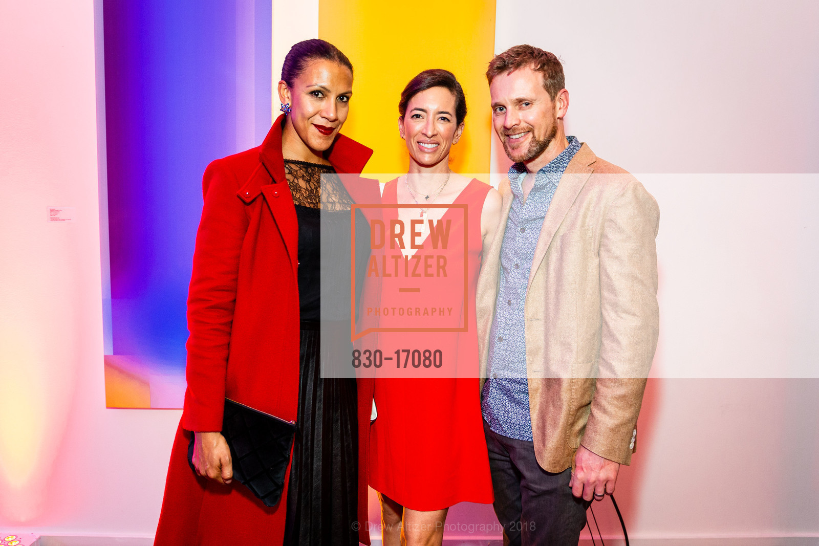 Nicole Civitello, Julie Day, Mark Day, Foreign Cinema's 19th Anniversary Party and Fundraiser for The Women's Building, Foreign Cinema. 2534 Mission Street, September 27th, 2018, Photo #830-17080 Nicole Civitello, Julie Day, Mark Day, Photo #830-17080