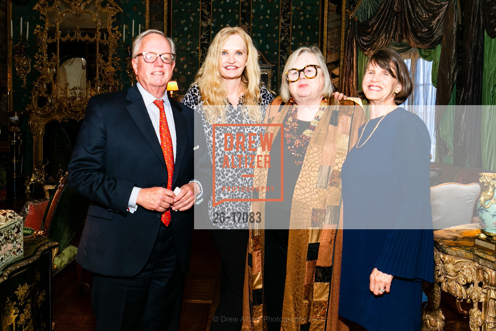 Bill McCreary, Beth Townsend, Donna Miller Casey, Christine Simpson Brent, Gordon and Ann Getty Host ARCS Foundation, Private Residence, September 27th, 2018, Photo #26-17083 Bill McCreary, Beth Townsend, Donna Miller Casey, Christine Simpson Brent, Photo #26-17083