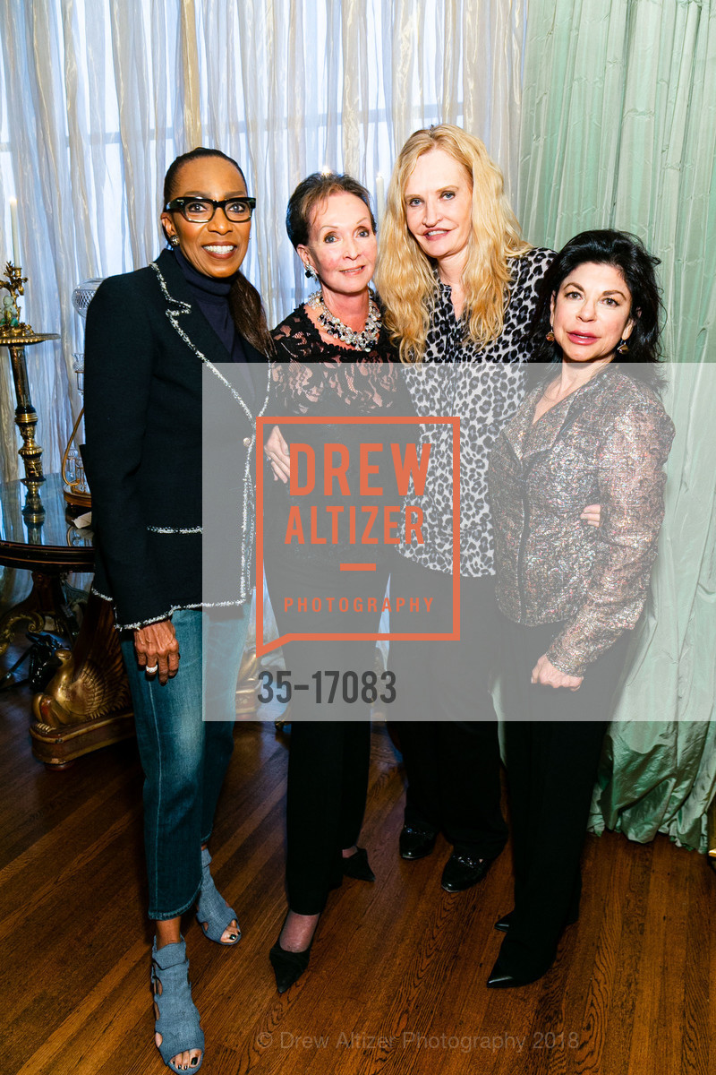 Debra Caywood-Rukas, Sallie Huntting, Beth Townsend, Deborah Mann, Gordon and Ann Getty Host ARCS Foundation, Private Residence, September 27th, 2018, Photo #35-17083 Debra Caywood-Rukas, Sallie Huntting, Beth Townsend, Deborah Mann, Photo #35-17083