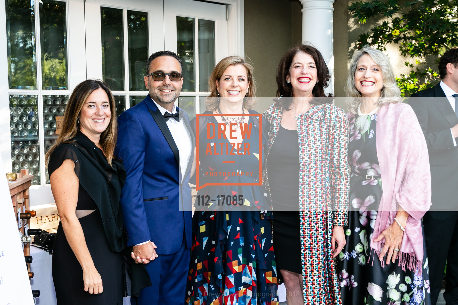 Anna Souza, Francisco Nogueira, Gisela Paulsen, Lynne Esselstein, Derry Wisnom, Curiodyssey Gala 2018, Private Residence, September 29th, 2018, Photo #112-17085 Anna Souza, Francisco Nogueira, Gisela Paulsen, Lynne Esselstein, Derry Wisnom, Photo #112-17085