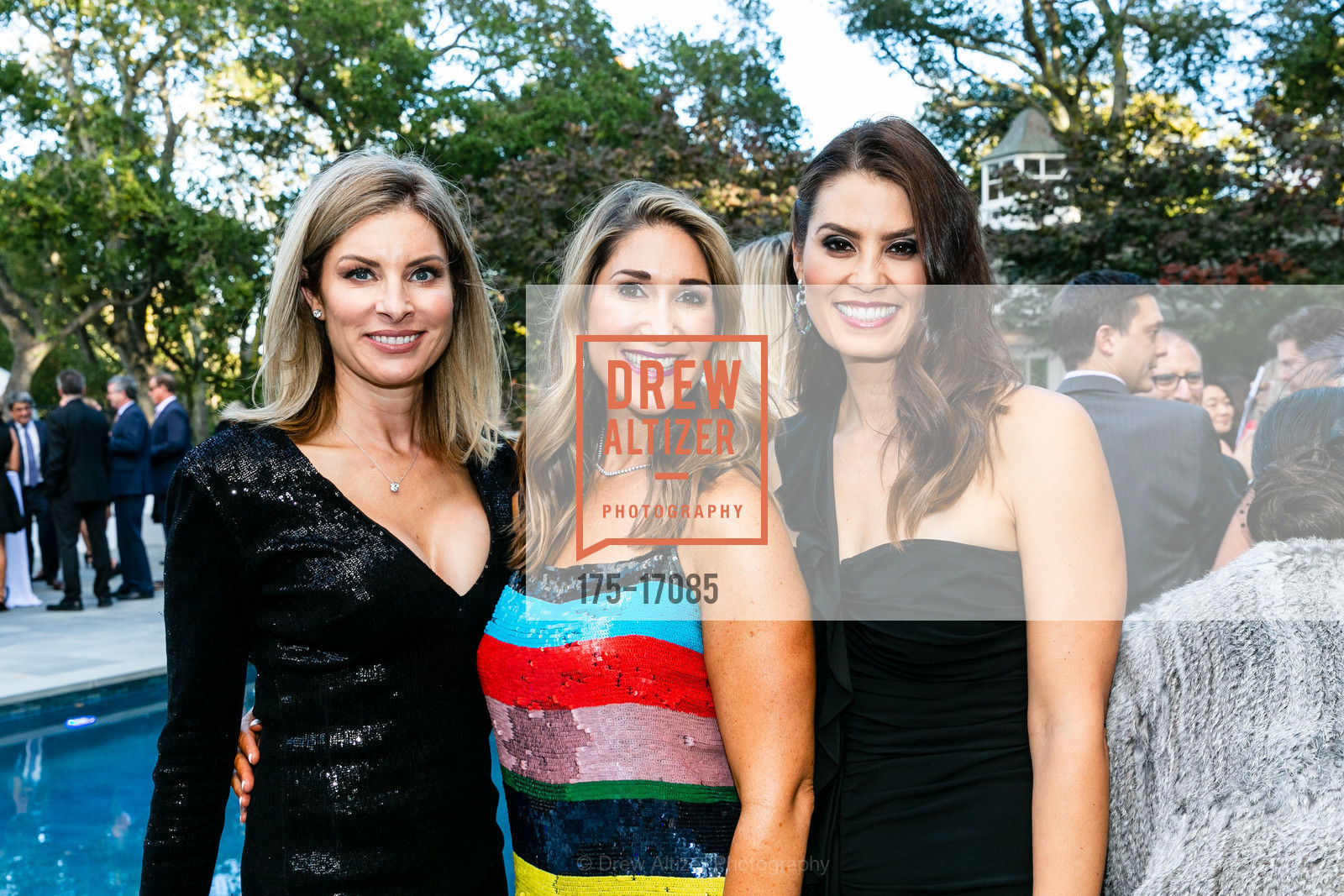 Joanna Bruso, Dana McCabe, Dana Pulley, Curiodyssey Gala 2018, Private Residence, Photo #175-17085 Joanna Bruso, Dana McCabe, Dana Pulley, Photo #175-17085