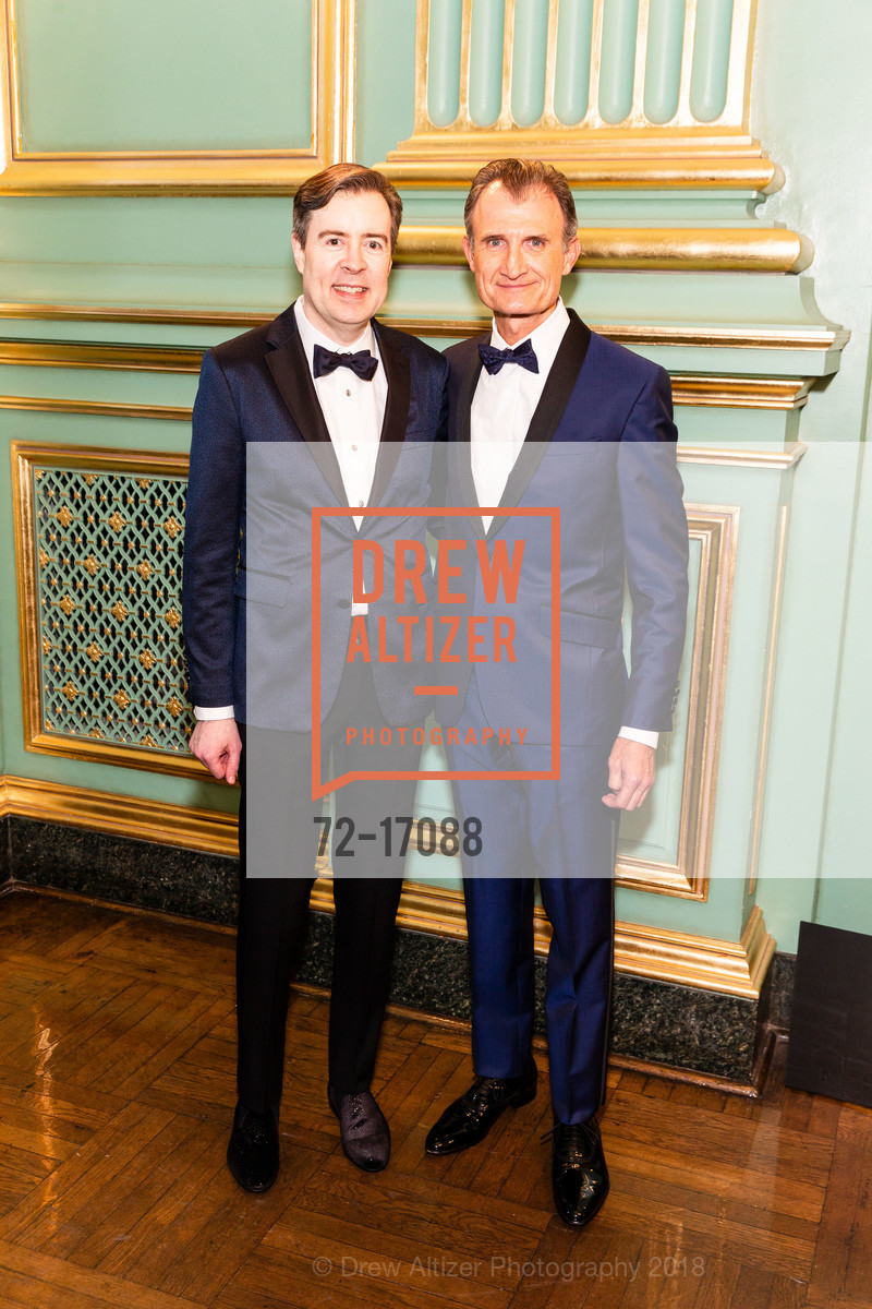 Patrick McCabe, Andrew MacIlrath, San Francisco Performances 39th Season Gala, War Memorial Veterans Building, The Green Room. 401 Van Ness Ave, San Francisco, CA 94102, September 28th, 2018, Photo #72-17088 Patrick McCabe, Andrew MacIlrath, Photo #72-17088