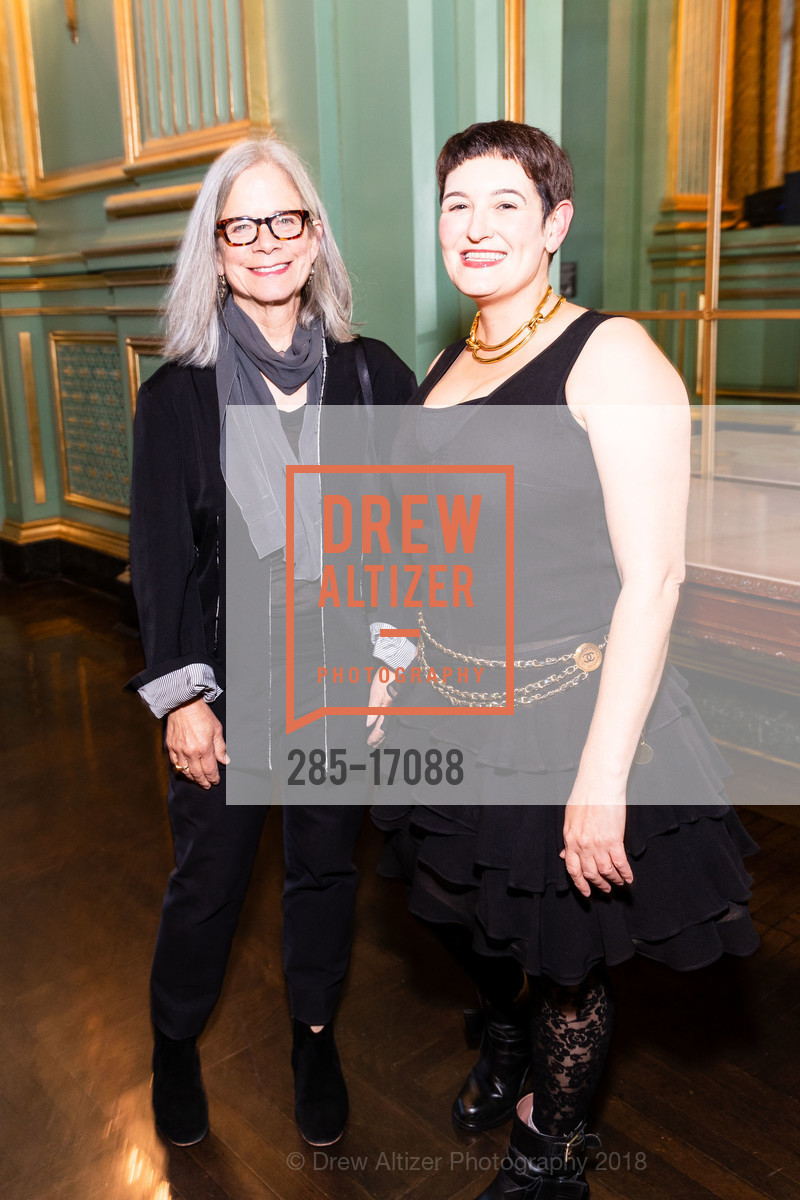 Lynn Glaser, Alana Denison, San Francisco Performances 39th Season Gala, War Memorial Veterans Building, The Green Room. 401 Van Ness Ave, San Francisco, CA 94102, September 28th, 2018, Photo #285-17088 Lynn Glaser, Alana Denison, Photo #285-17088