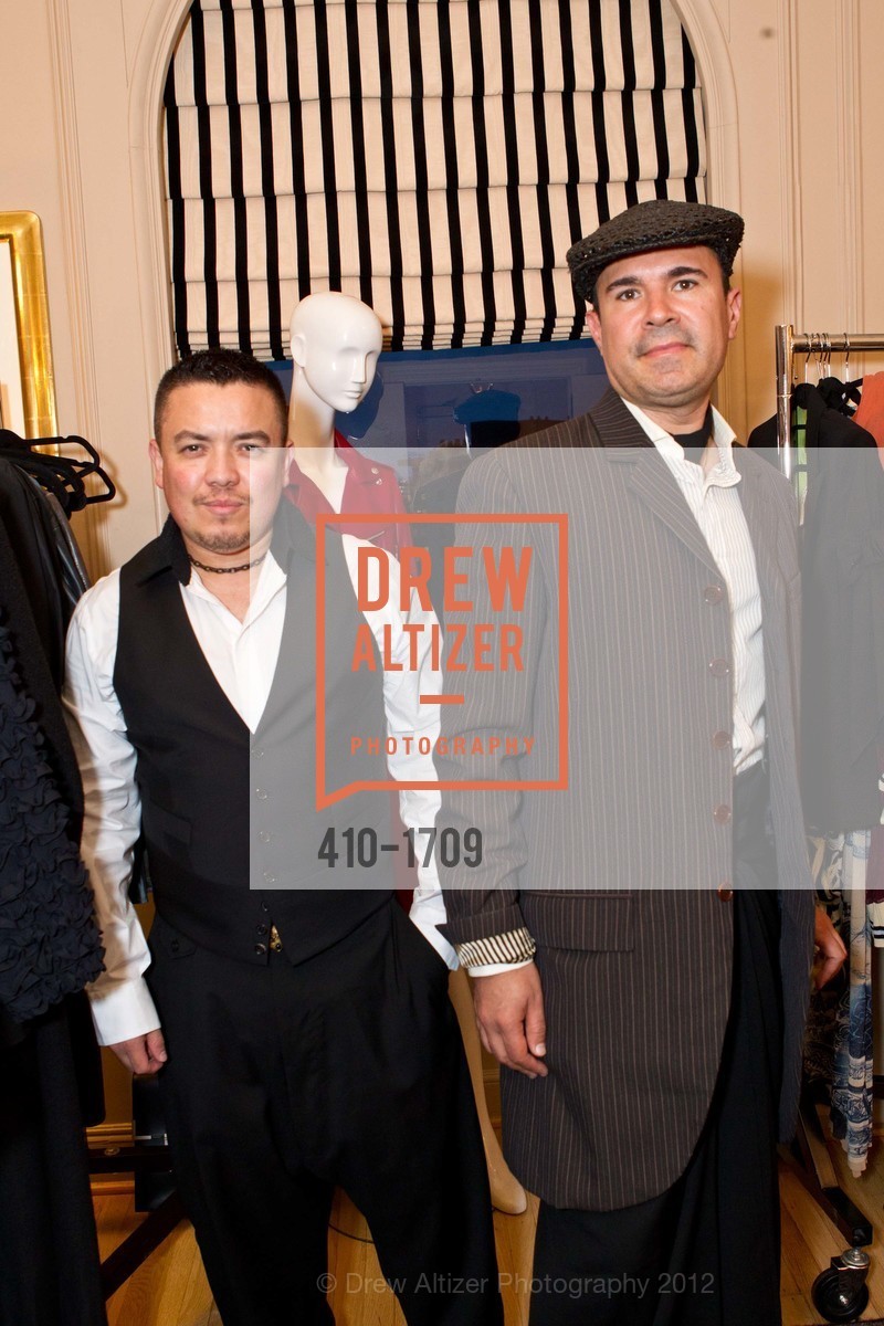 Victor Vargas, Raul Retana, Decades San Francisco Trunk Show, US, March 15th, 2012, Photo #410-1709 Victor Vargas, Raul Retana, Photo #410-1709