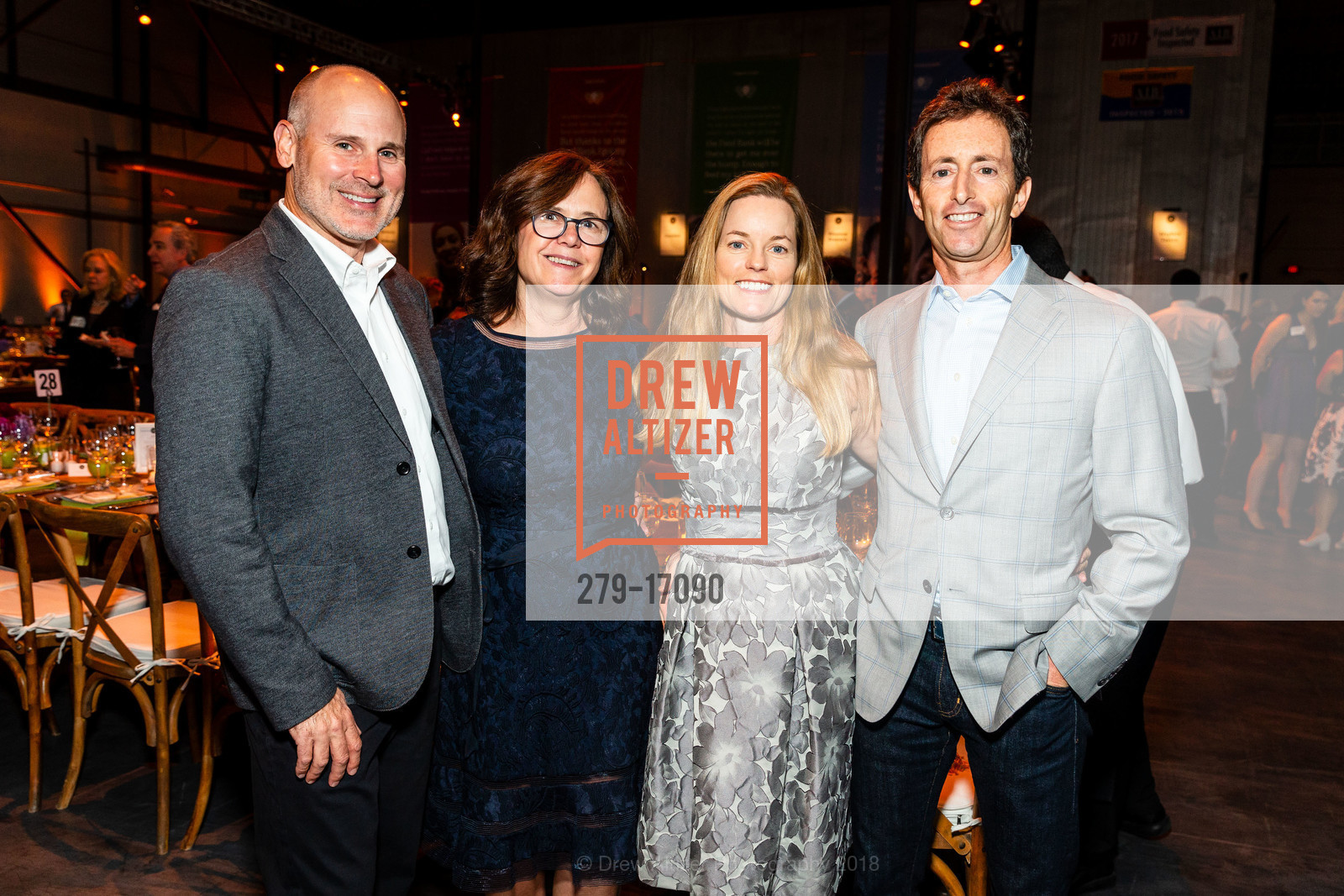 Ron Friedman, Susan Miner, Jackie Sage, Cory Ravid, One Big Table 2018, SF-Marin Food Bank. 900 Pennsylvania Ave, San Francisco, CA 94107, September 29th, 2018, Photo #279-17090 Ron Friedman, Susan Miner, Jackie Sage, Cory Ravid, Photo #279-17090