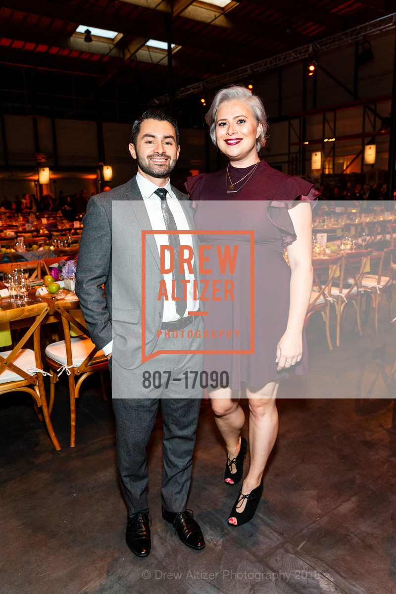 Ashley Wilson, Justin Van Gorden, One Big Table 2018, SF-Marin Food Bank. 900 Pennsylvania Ave, San Francisco, CA 94107, September 29th, 2018, Photo #807-17090 Ashley Wilson, Justin Van Gorden, Photo #807-17090