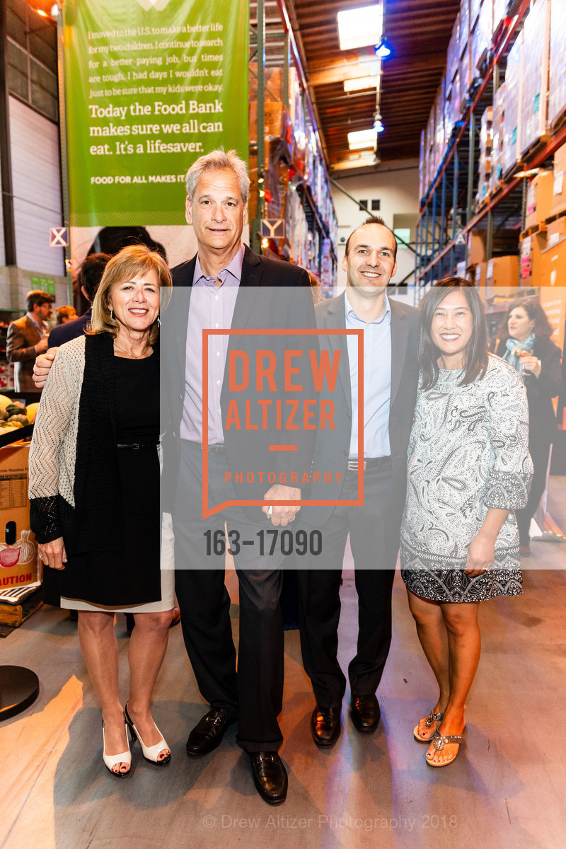 Janet Franusich, Mark Franusich, Kevin Richardson, Sherry Richardson, One Big Table 2018, SF-Marin Food Bank. 900 Pennsylvania Ave, San Francisco, CA 94107, September 29th, 2018, Photo #163-17090 Janet Franusich, Mark Franusich, Kevin Richardson, Sherry Richardson, Photo #163-17090