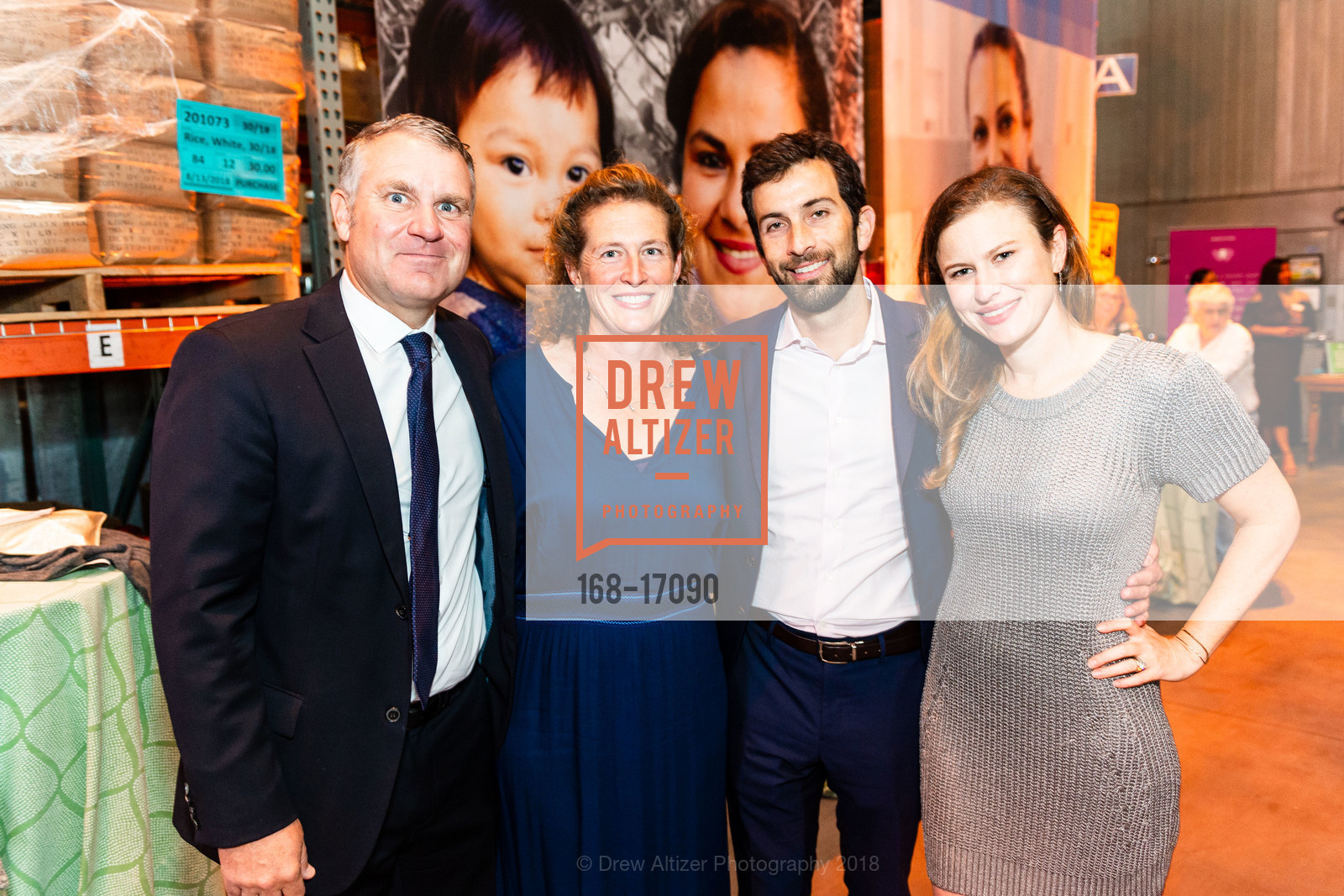 Brad Subauer, Emily Subauer, Brian Matthay, Laura Jones, One Big Table 2018, SF-Marin Food Bank. 900 Pennsylvania Ave, San Francisco, CA 94107, September 29th, 2018, Photo #168-17090 Brad Subauer, Emily Subauer, Brian Matthay, Laura Jones, Photo #168-17090