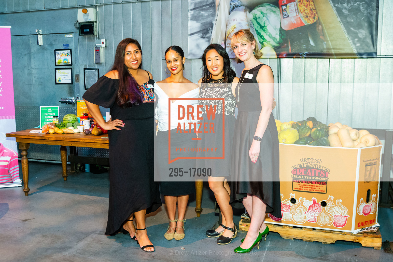 Nicole Jones, Edith Cagena, Jillian Tse, Meredith Nguyen, One Big Table 2018, SF-Marin Food Bank. 900 Pennsylvania Ave, San Francisco, CA 94107, September 29th, 2018, Photo #295-17090 Nicole Jones, Edith Cagena, Jillian Tse, Meredith Nguyen, Photo #295-17090