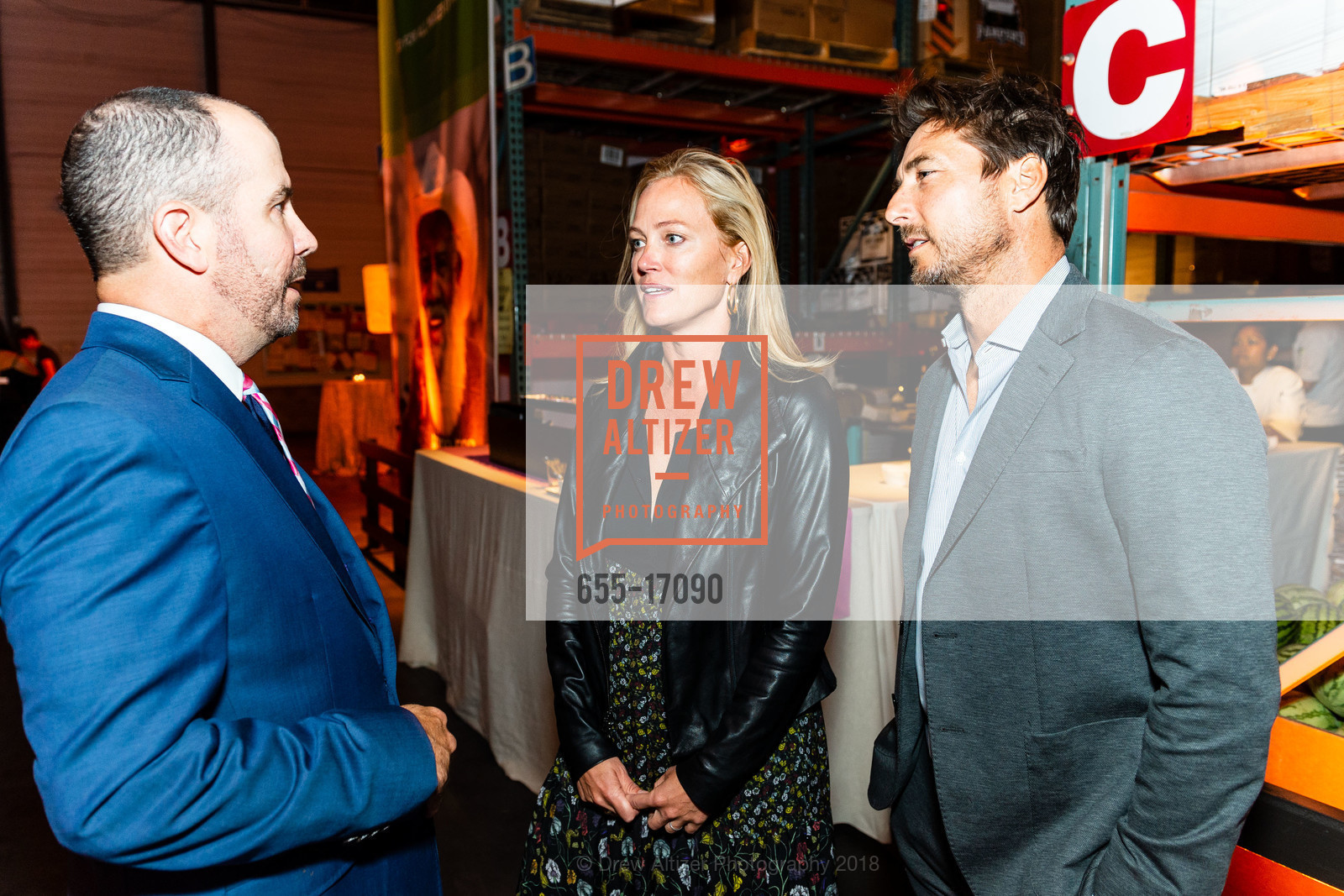 Malia Moseley, Jonny Moseley, One Big Table 2018, SF-Marin Food Bank. 900 Pennsylvania Ave, San Francisco, CA 94107, September 29th, 2018, Photo #655-17090 Malia Moseley, Jonny Moseley, Photo #655-17090
