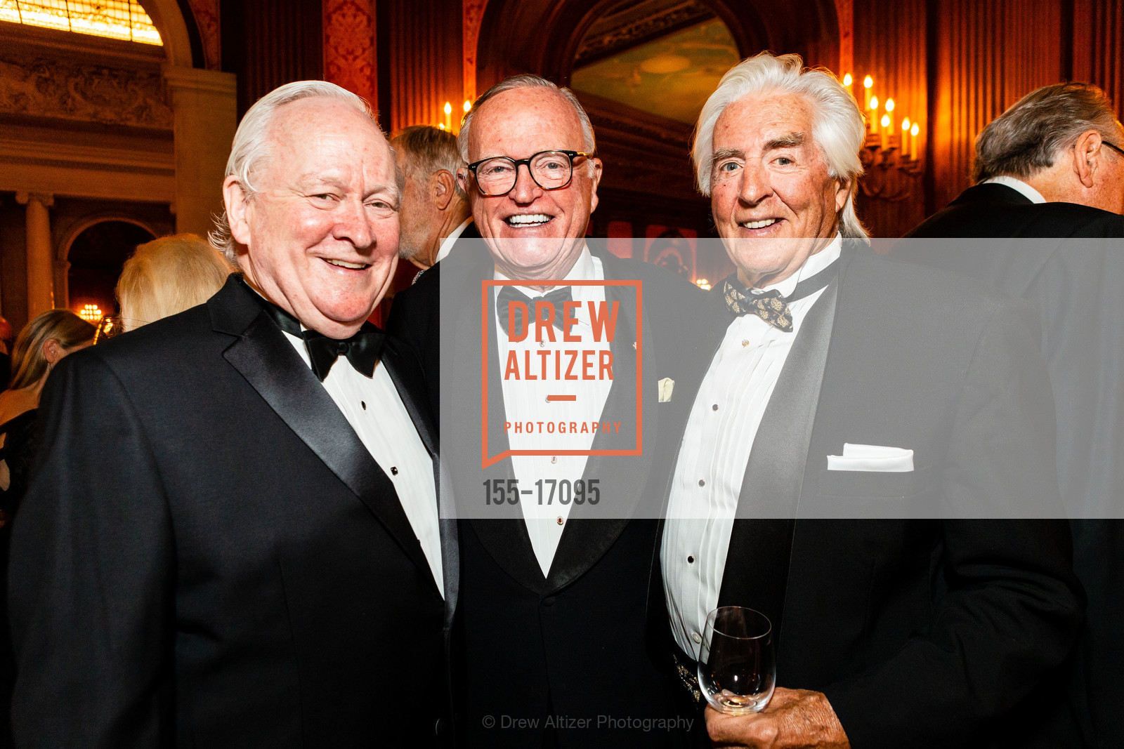 Albert Harvey, Bruno Ristau, John Emery, Theodore and Ellie Brown's 25th Wedding Anniversary Celebration, The Pacitic-Union Club. 1000 California Street, Photo #155-17095 Albert Harvey, Bruno Ristau, John Emery, Photo #155-17095