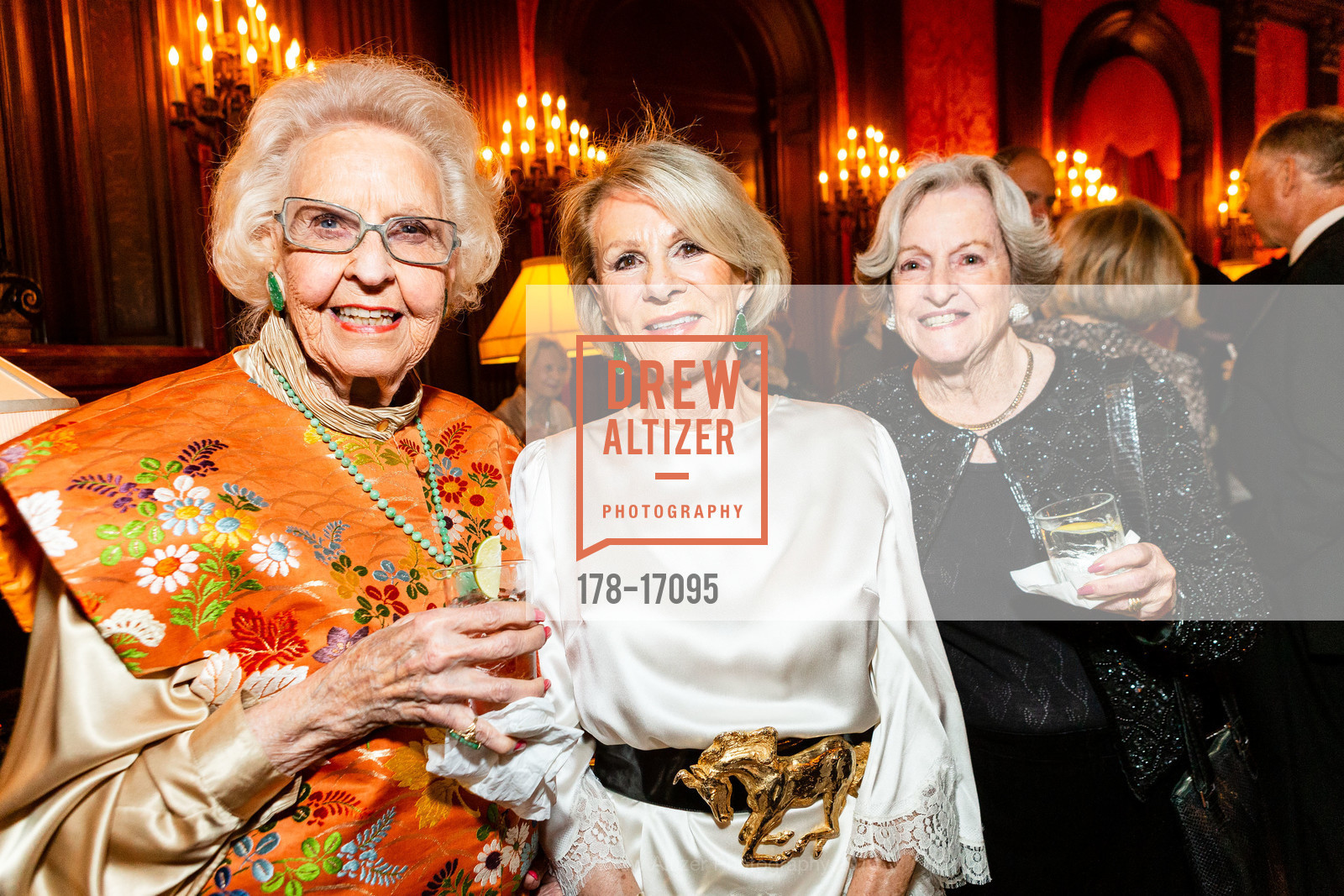 Anne Ward, Shirley Hutton, Debbie Baxter, Theodore and Ellie Brown's 25th Wedding Anniversary Celebration, The Pacitic-Union Club. 1000 California Street, October 3rd, 2018, Photo #178-17095 Anne Ward, Shirley Hutton, Debbie Baxter, Photo #178-17095