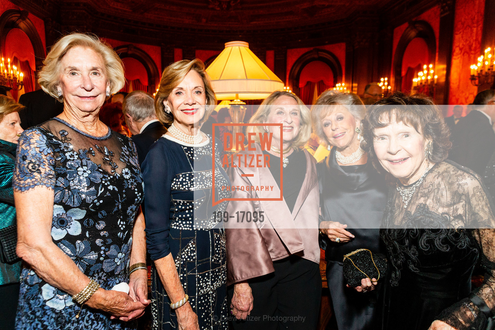 Sue Engs, Jane Gammell, Sally Debenham, Marie-Louise Pratt, Genie Callan, Photo #199-17095