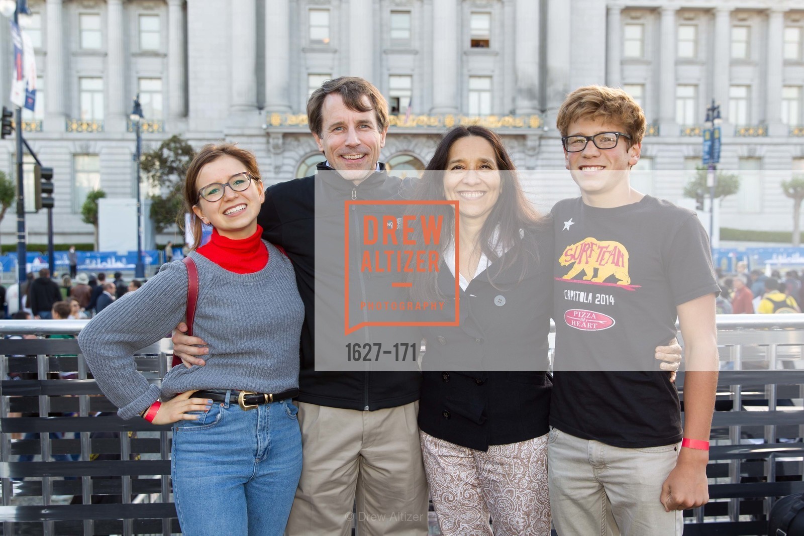 Isa Flores Jones, Dave Jones, Kim Flores, Will Flores Jones, San Francisco City Hall Centennial Celebration, Civic Center Plaza, June 18th, 2015,Drew Altizer, Drew Altizer Photography, full-service agency, private events, San Francisco photographer, photographer california